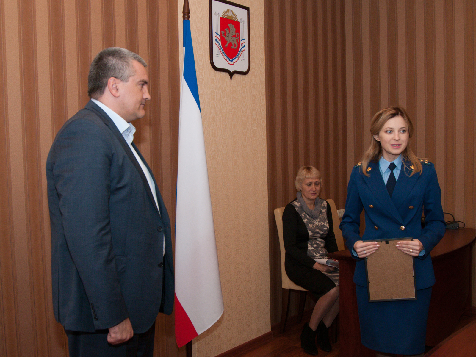 Наталья Поклонская вступает в должность