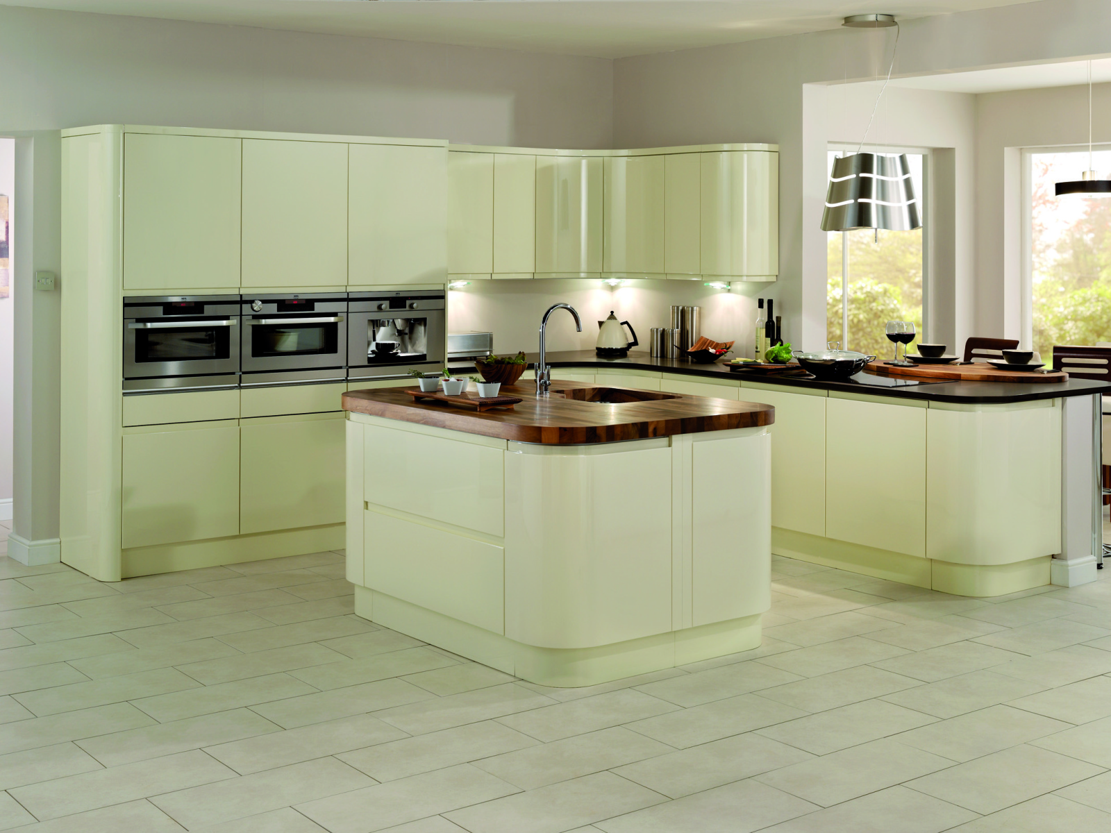 Белая кухня