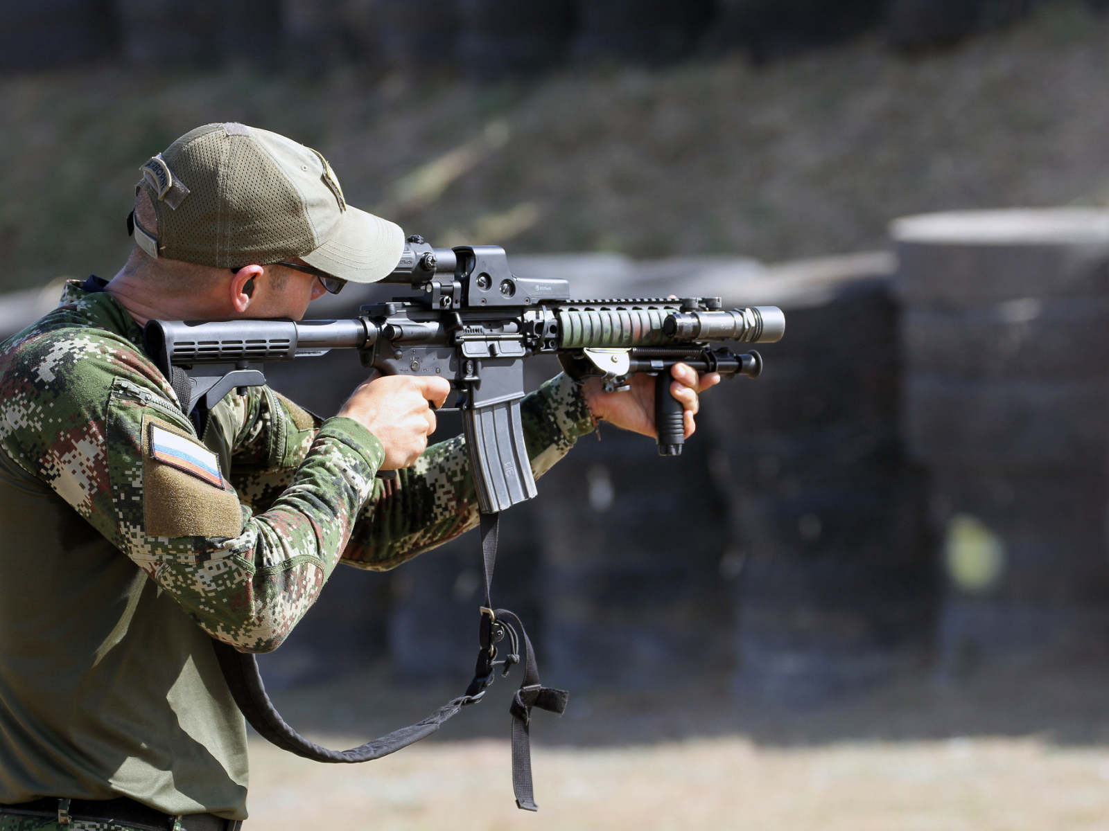 Занятия на стрельбище