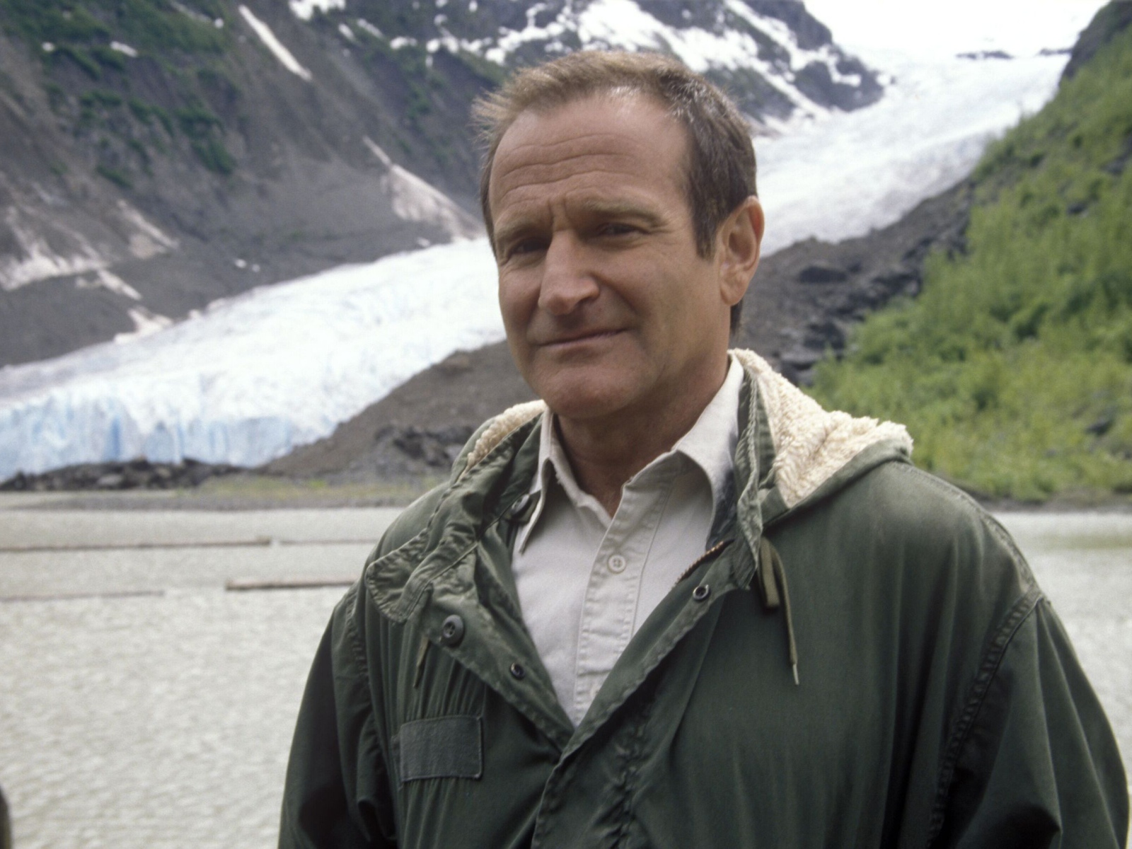 Актер Робин Уильямс на севере