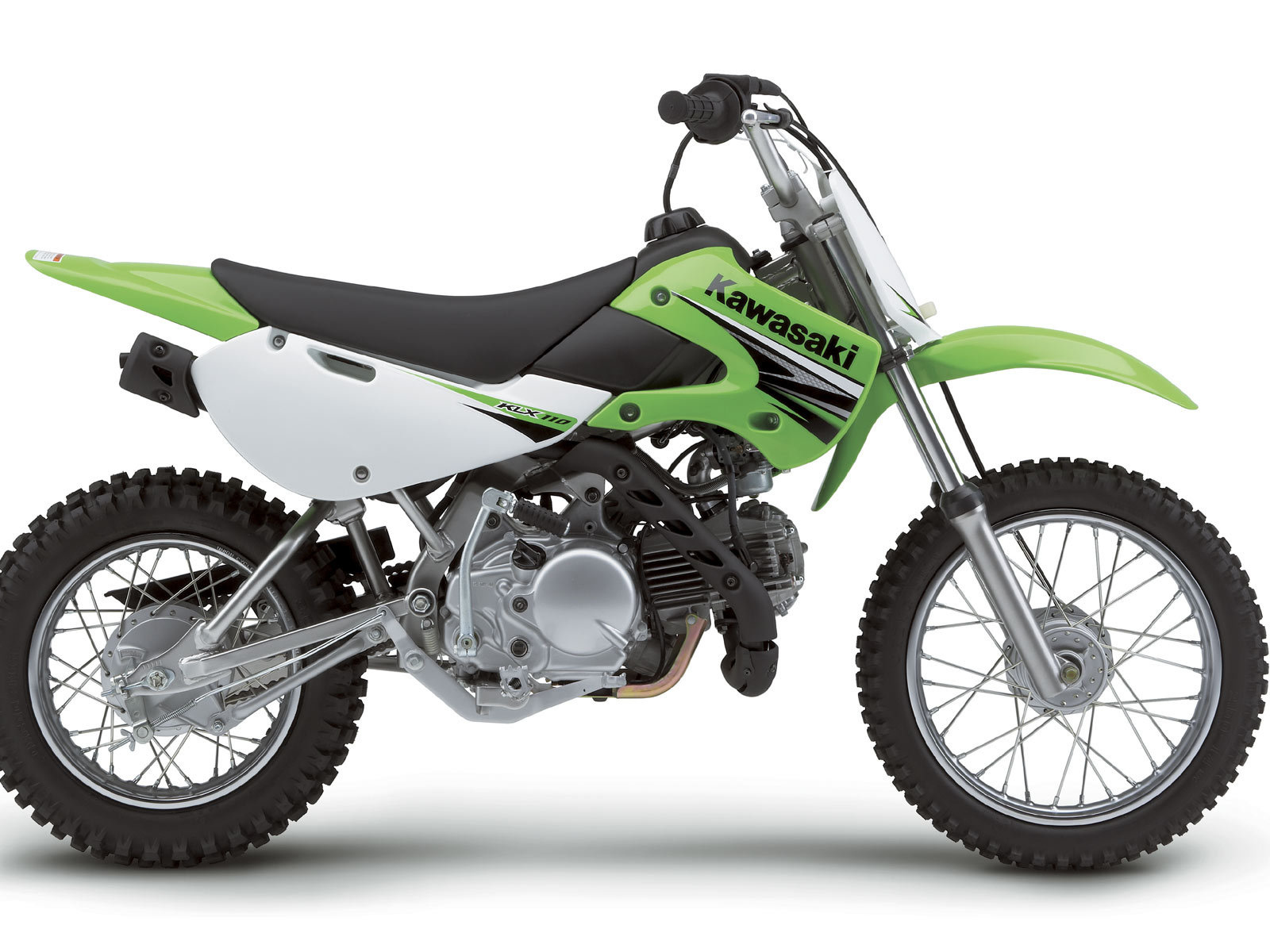 Красивый мотоцикл Kawasaki KLX 110