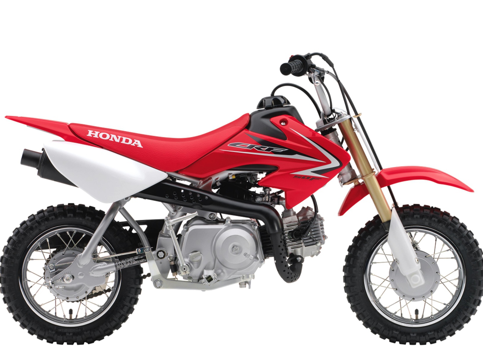 Мотоцикл модели Honda CRF 110 F