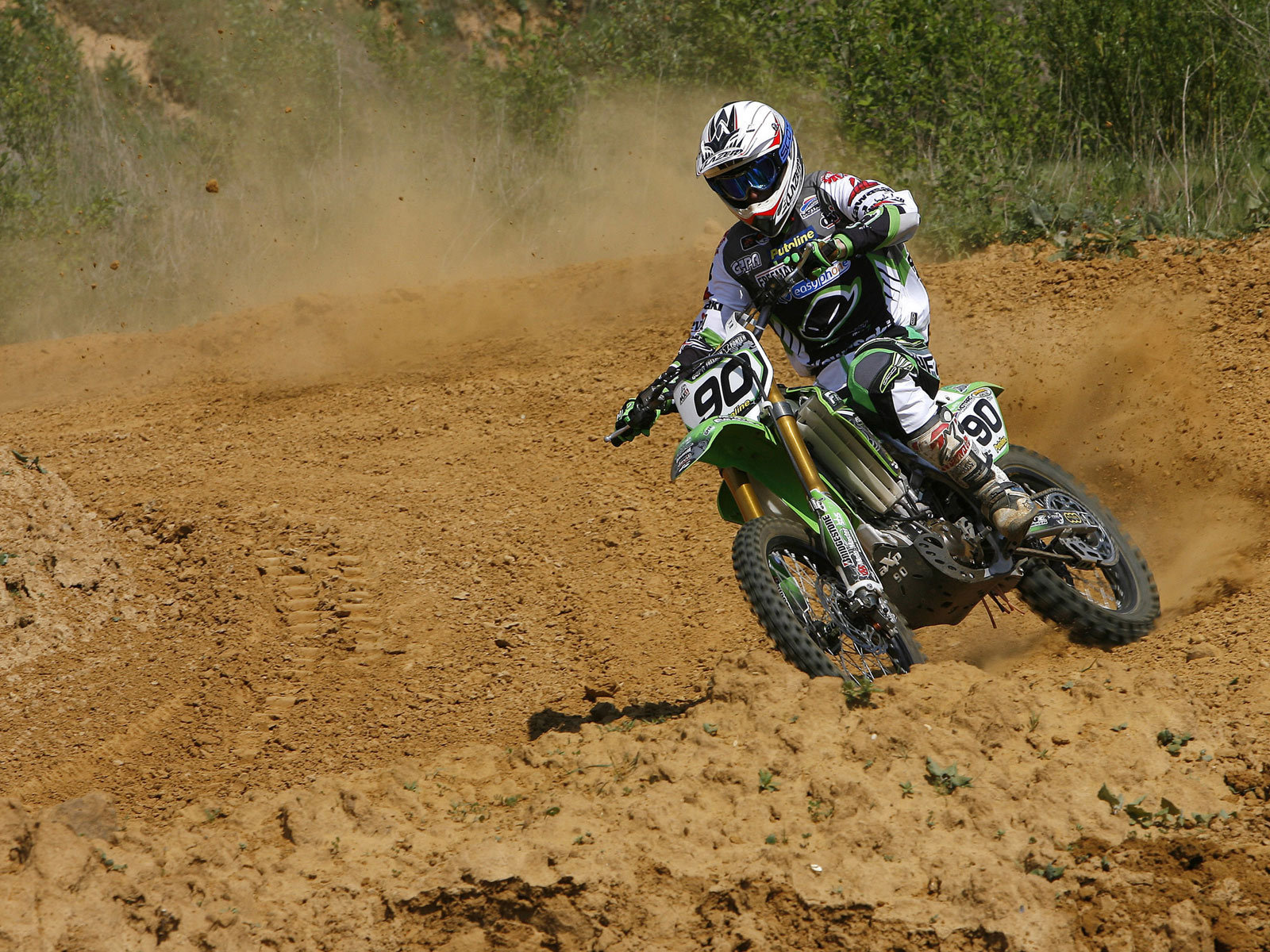 Невероятный мотоцикл Kawasaki KX 450 F