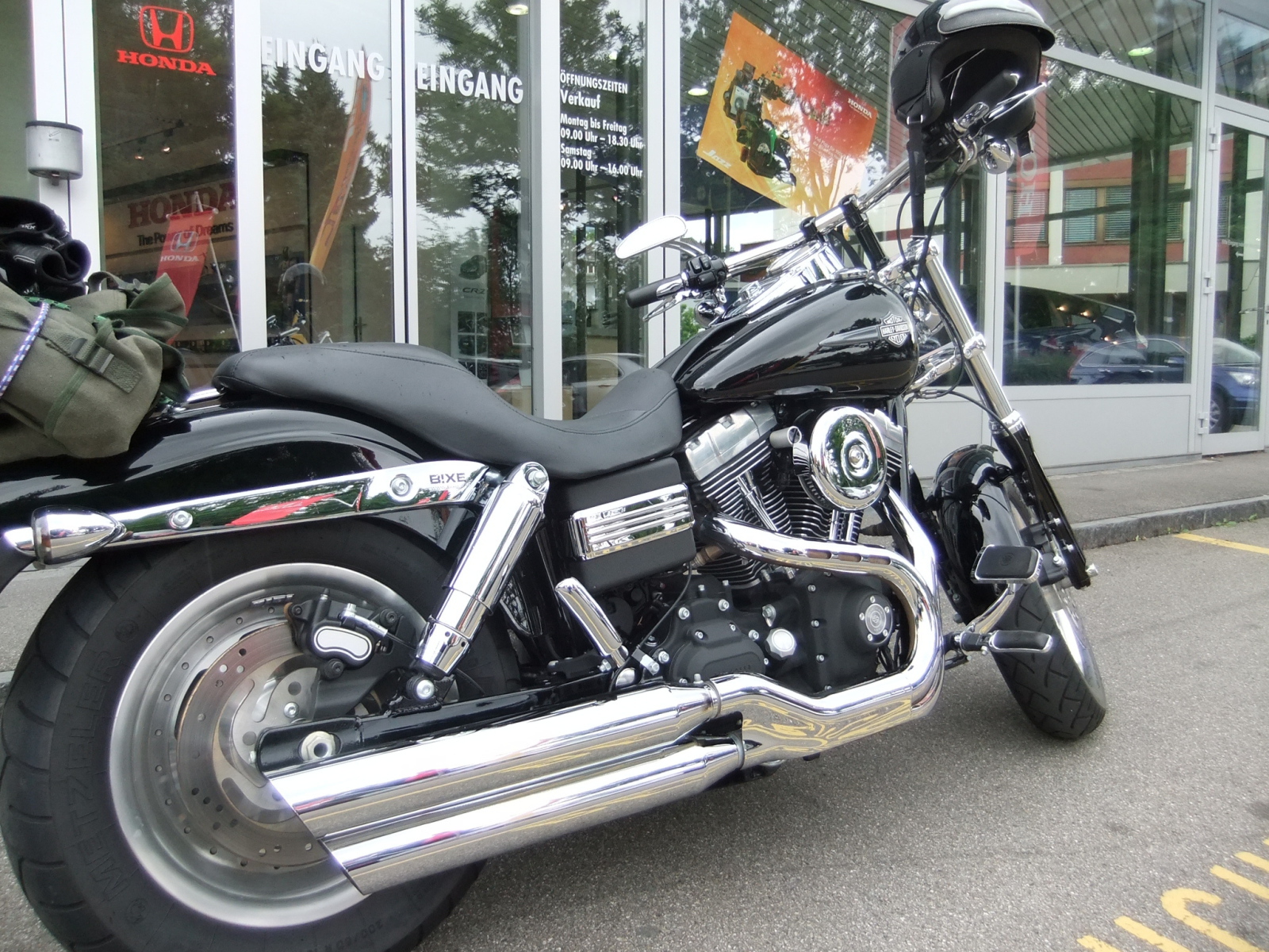 Невероятно быстрый мотоцикл Harley-Davidson Dyna Fat Bob