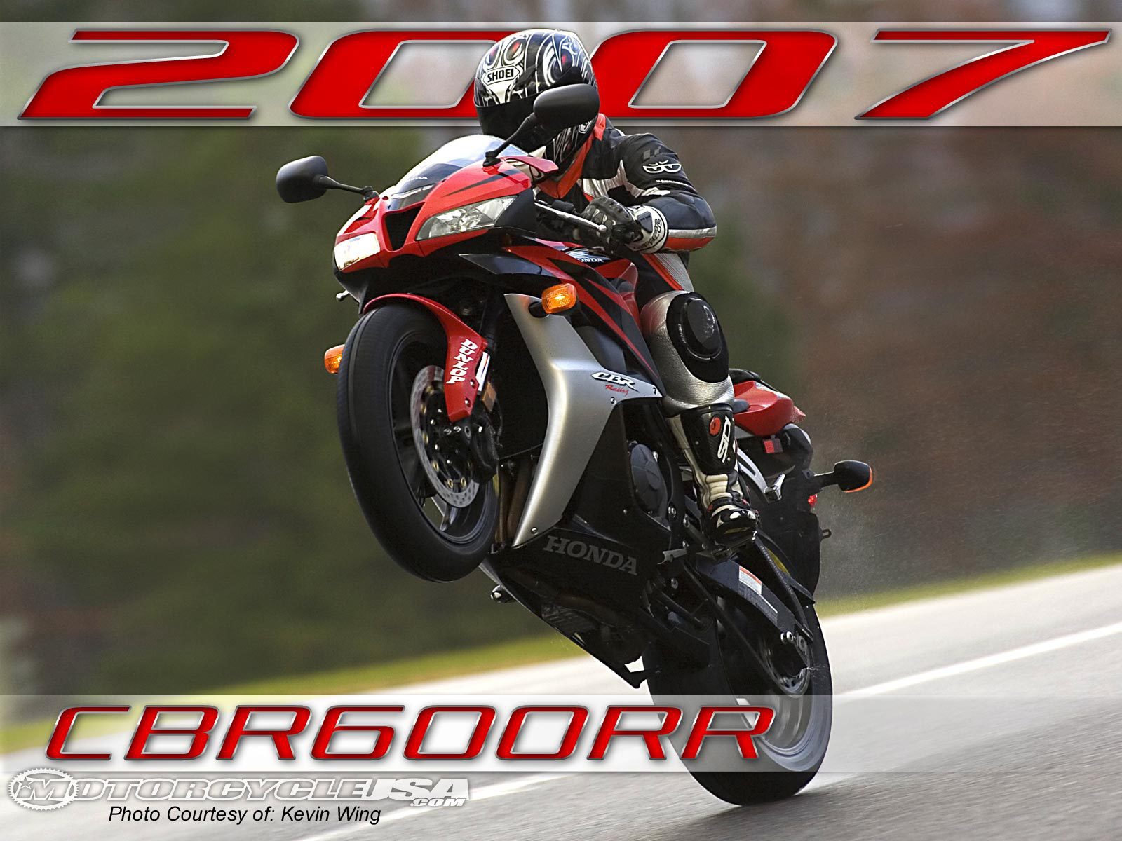 Новый мотоцикл Honda CBR 600 RR