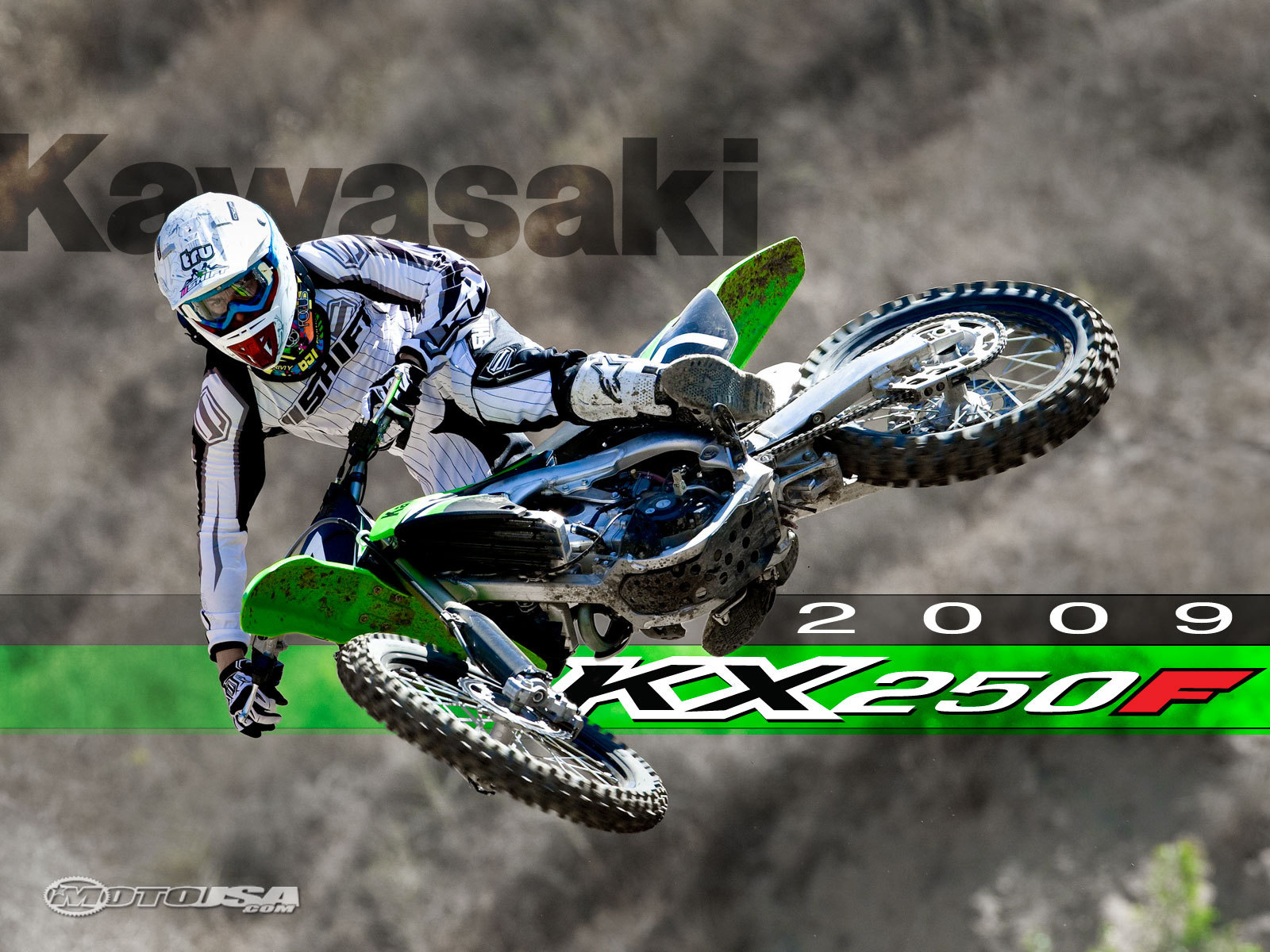 Новый мотоцикл Kawasaki KX 250 F