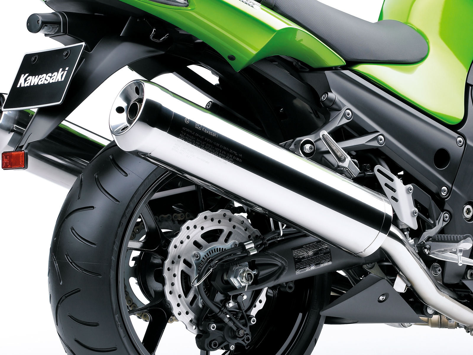 Новый мотоцикл Kawasaki ZZR 1400