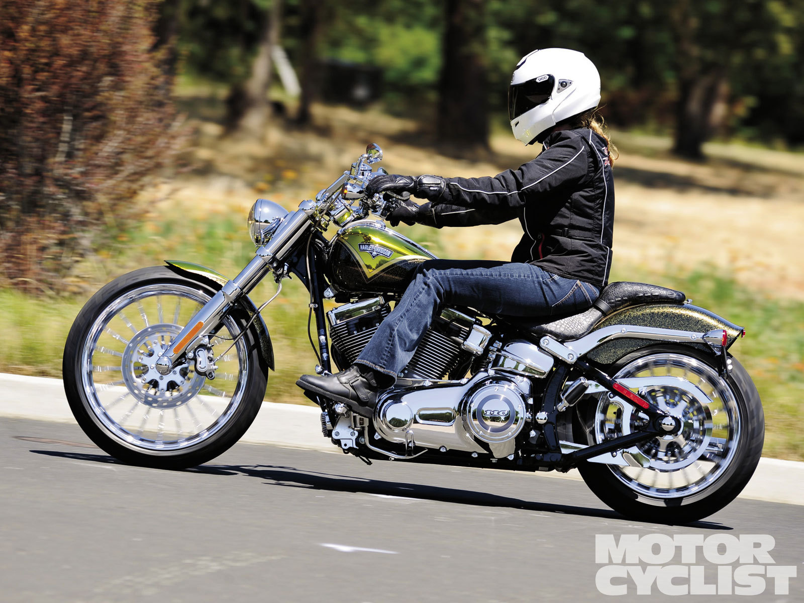 Популярный мотоцикл Harley-Davidson CVO Breakout