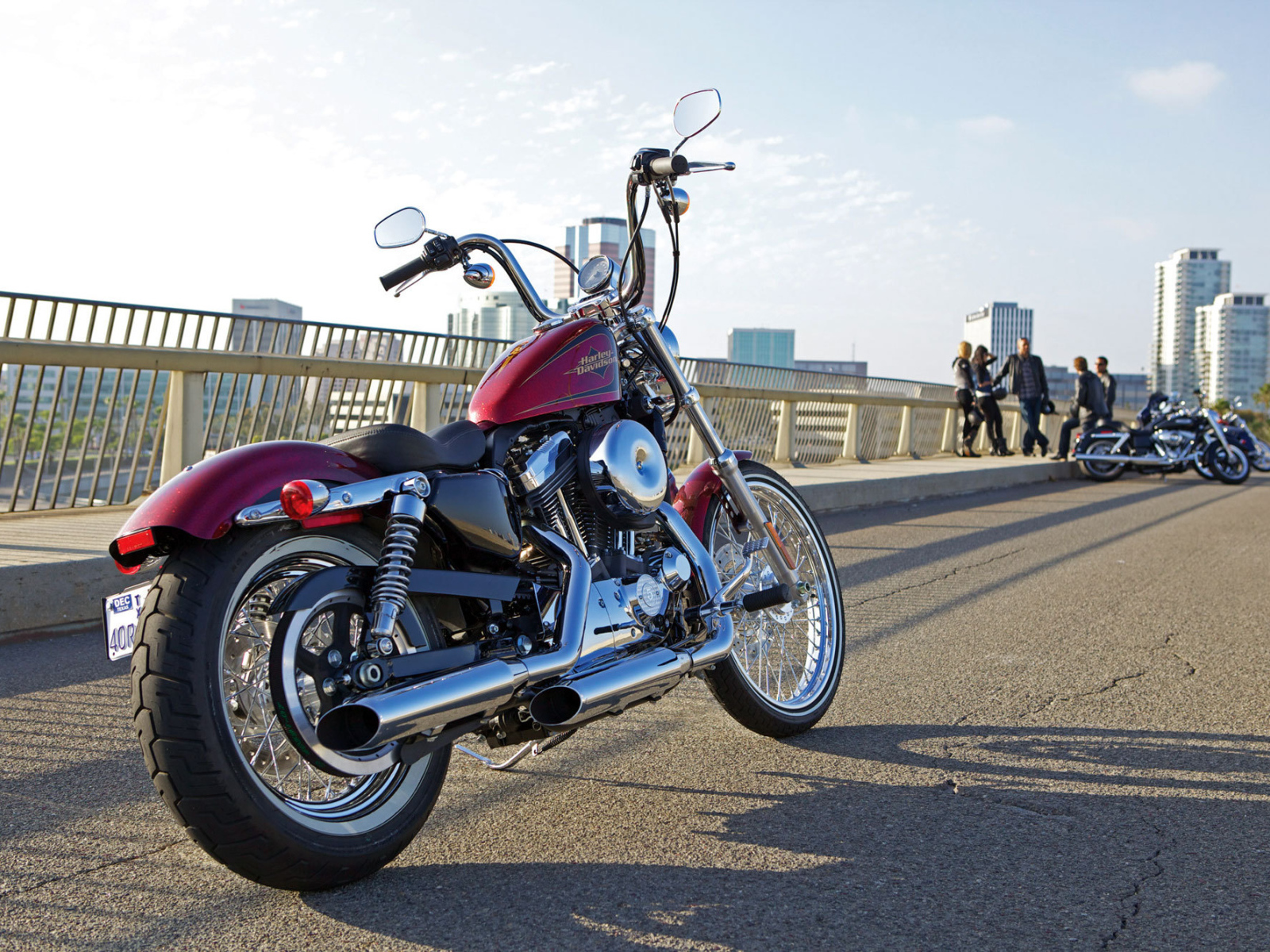 Надежный мотоцикл Harley-Davidson XL 1200V Sportster Seventy-Two