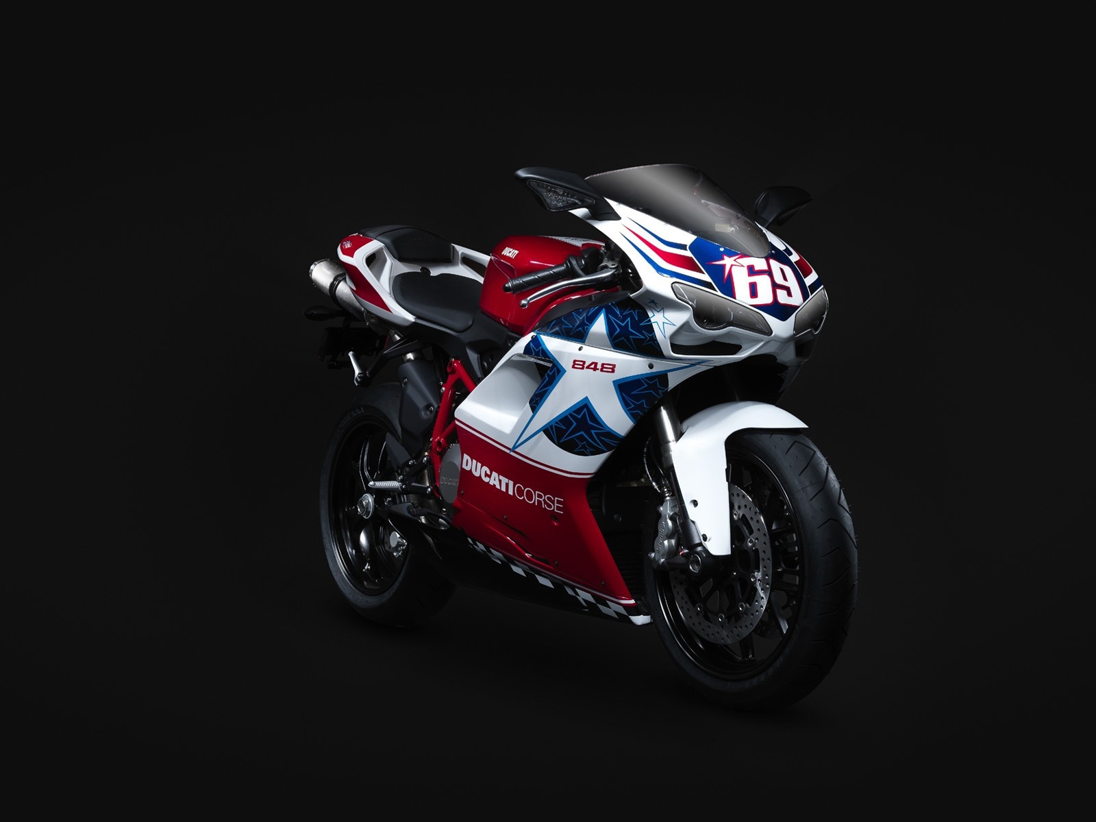 Спорт байк Ducati 848