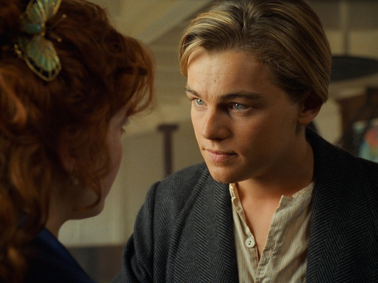 Джек Доусон признается в любви в фильме Титаник