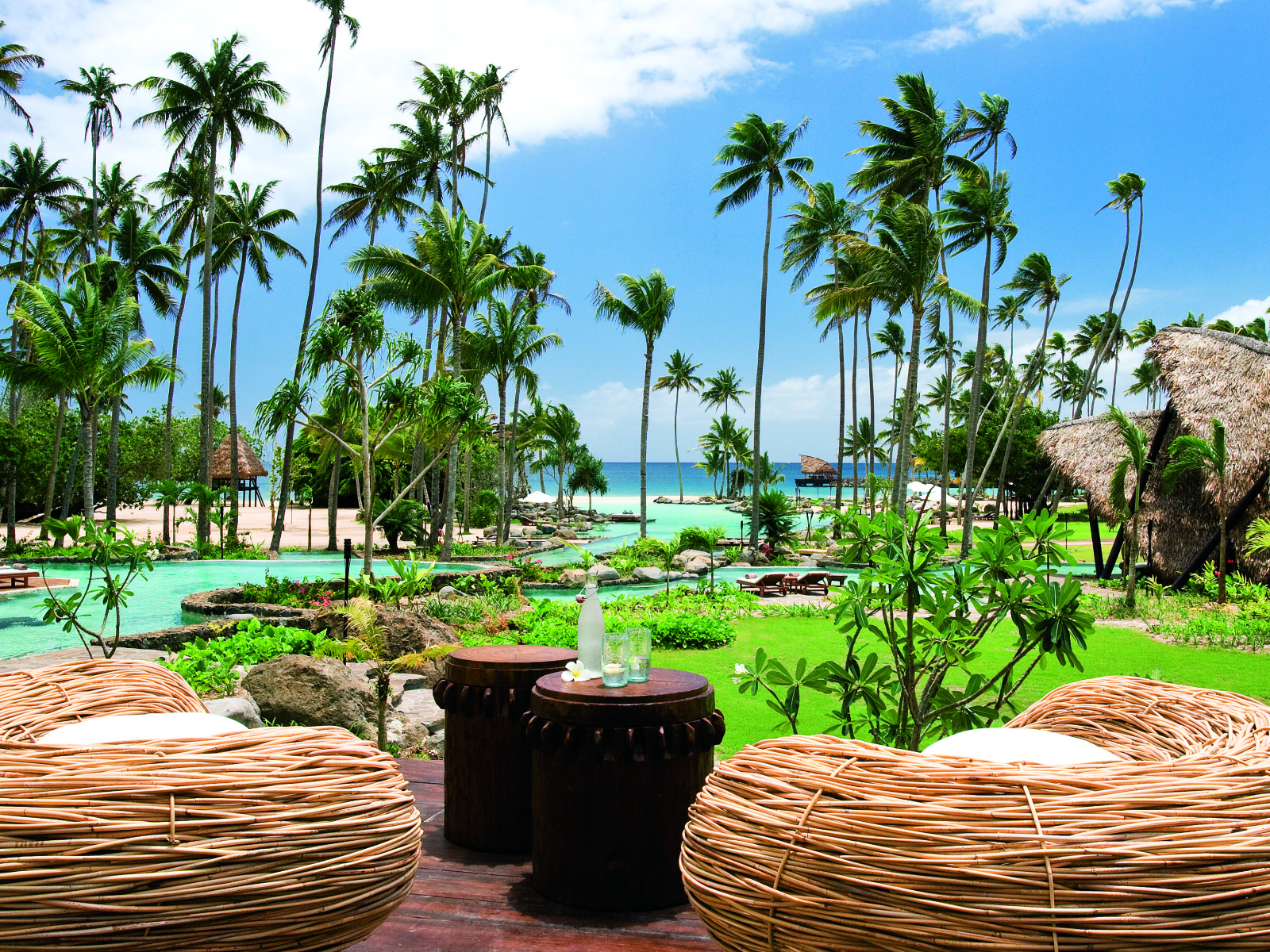 Экзотический отдых на пляже