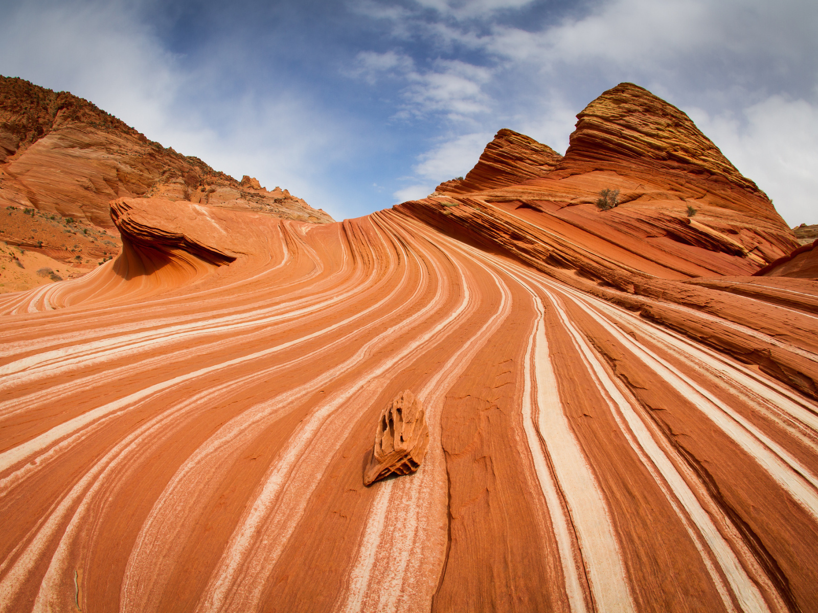 Белые линии на песке