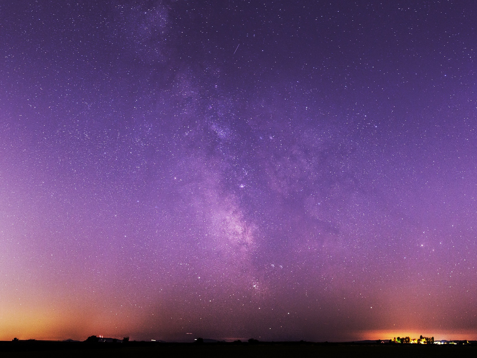 Красивый млечный путь