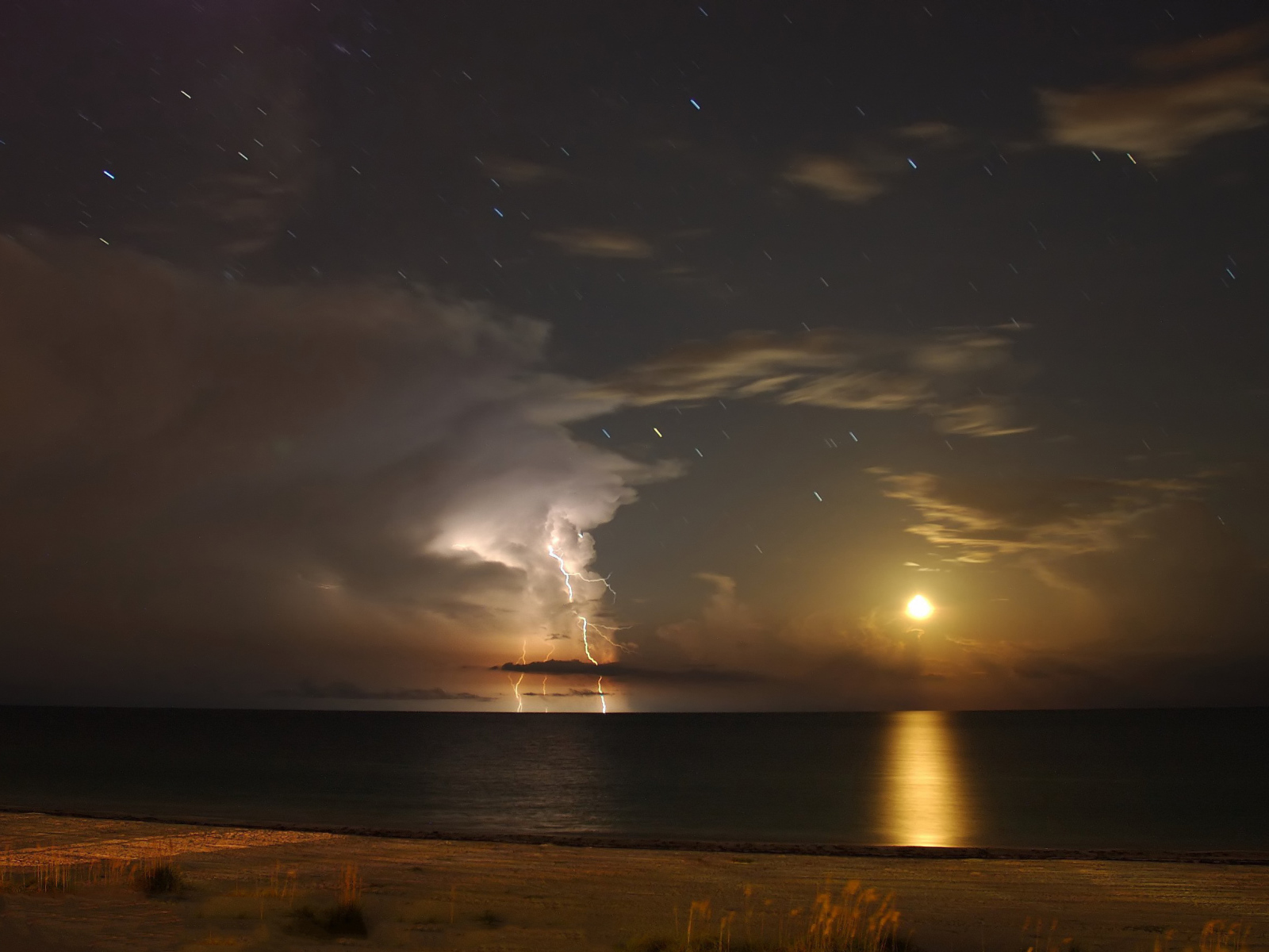 Гроза в Мексиканском заливе