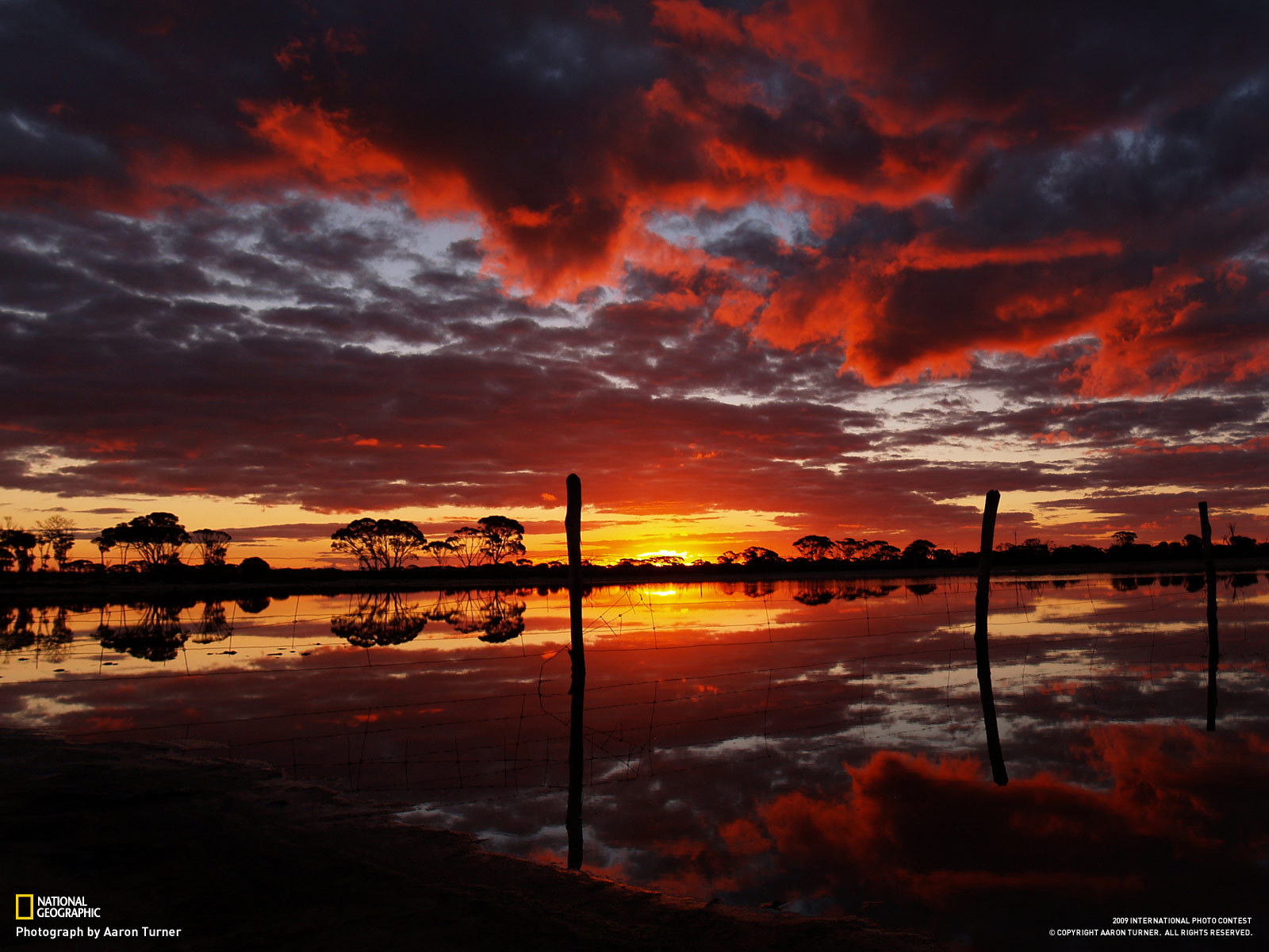 Красные облака