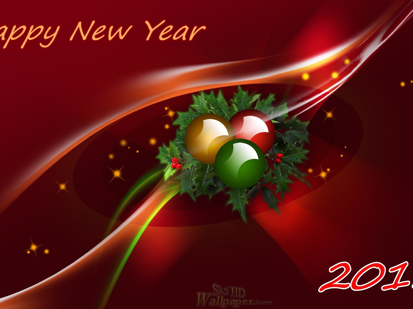 Новогодние обои