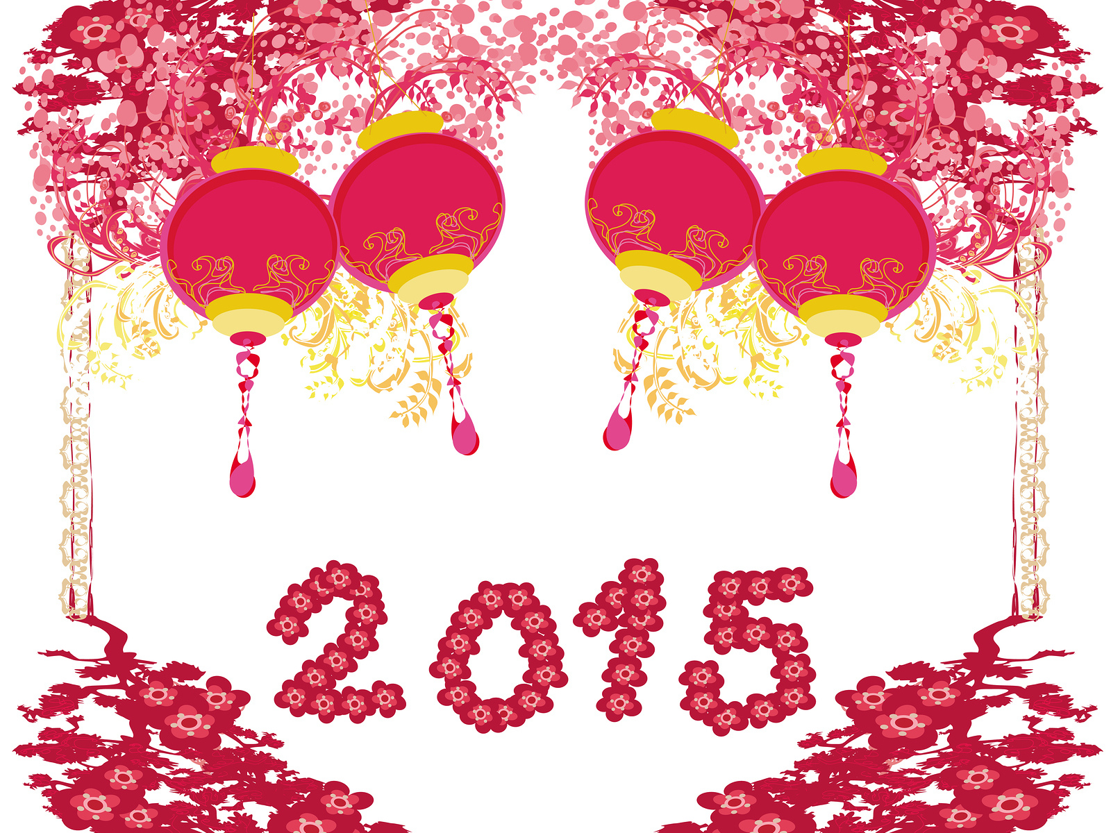 Розовый Новый год