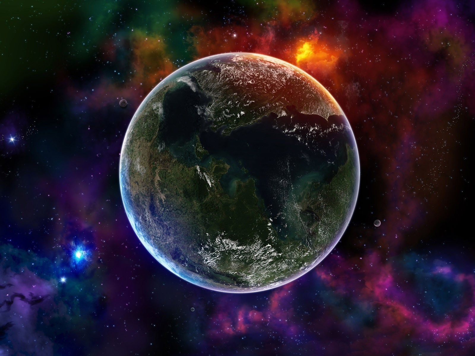 Красочный космос