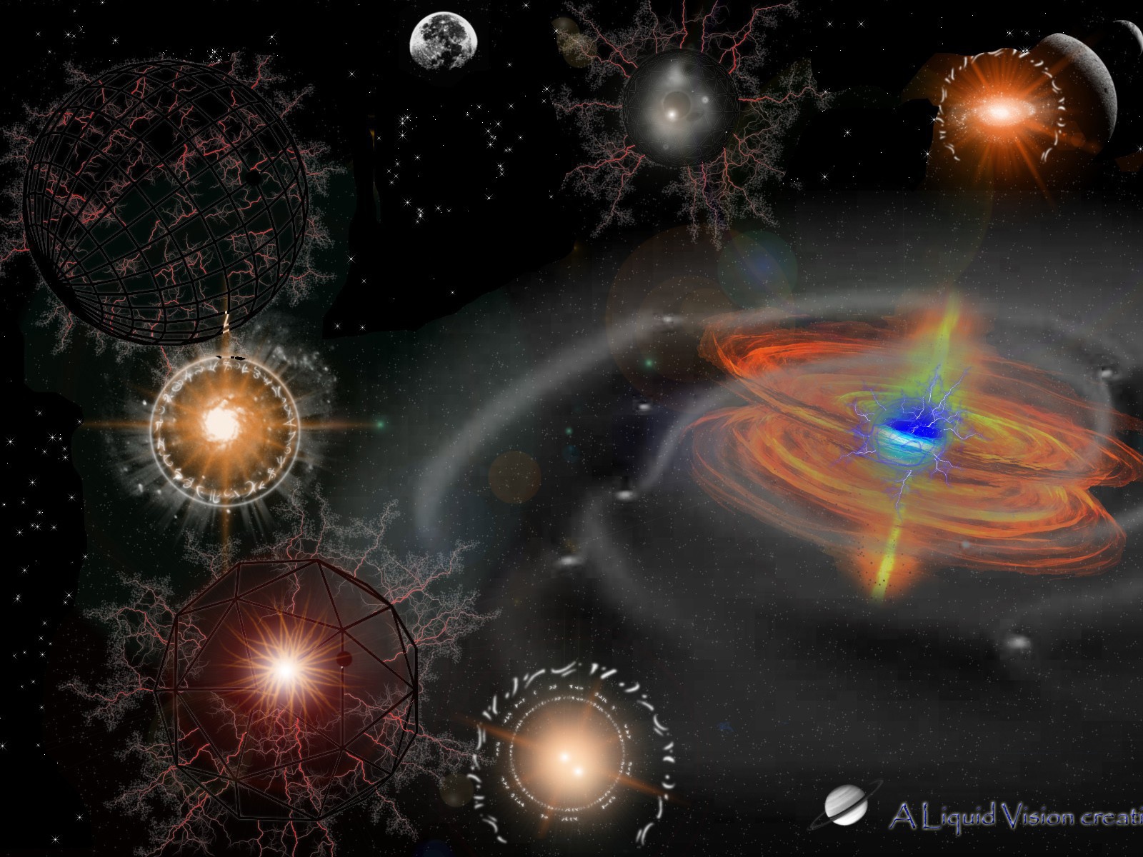 Космос в рисунках