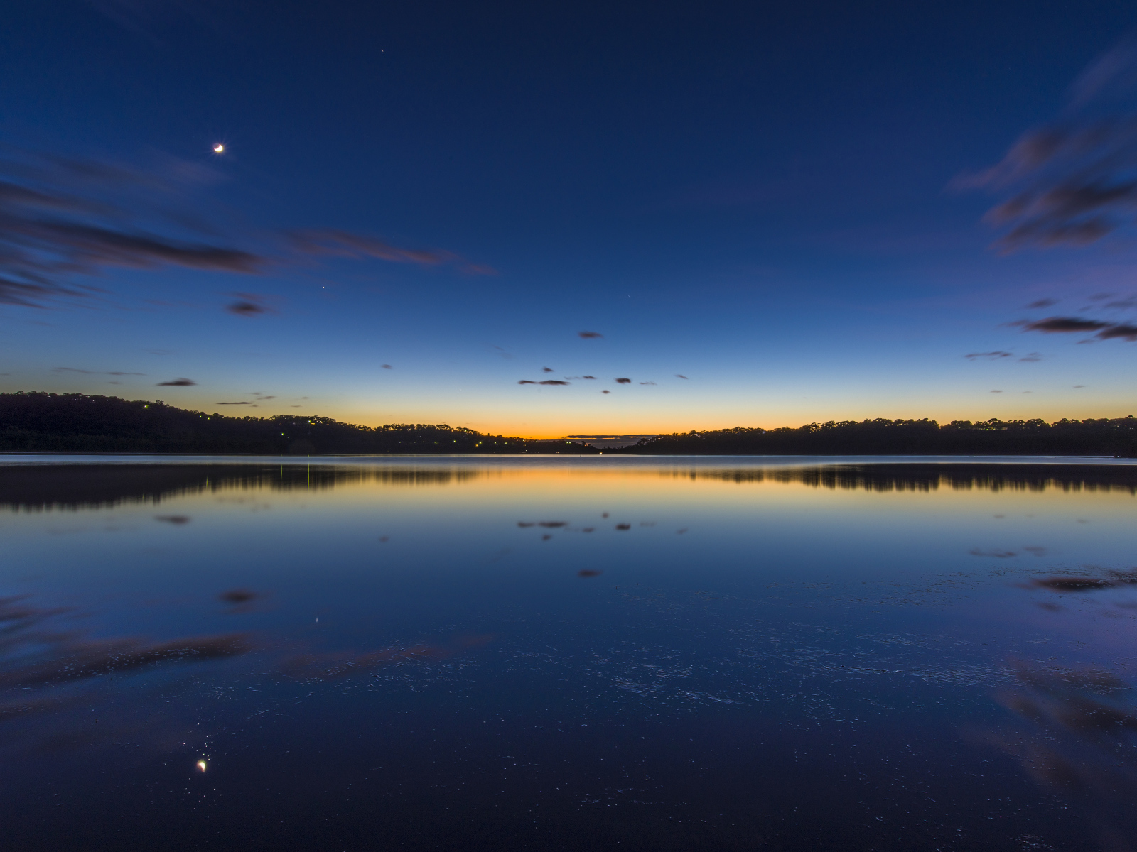 Озеро в Сиднее, Австралия