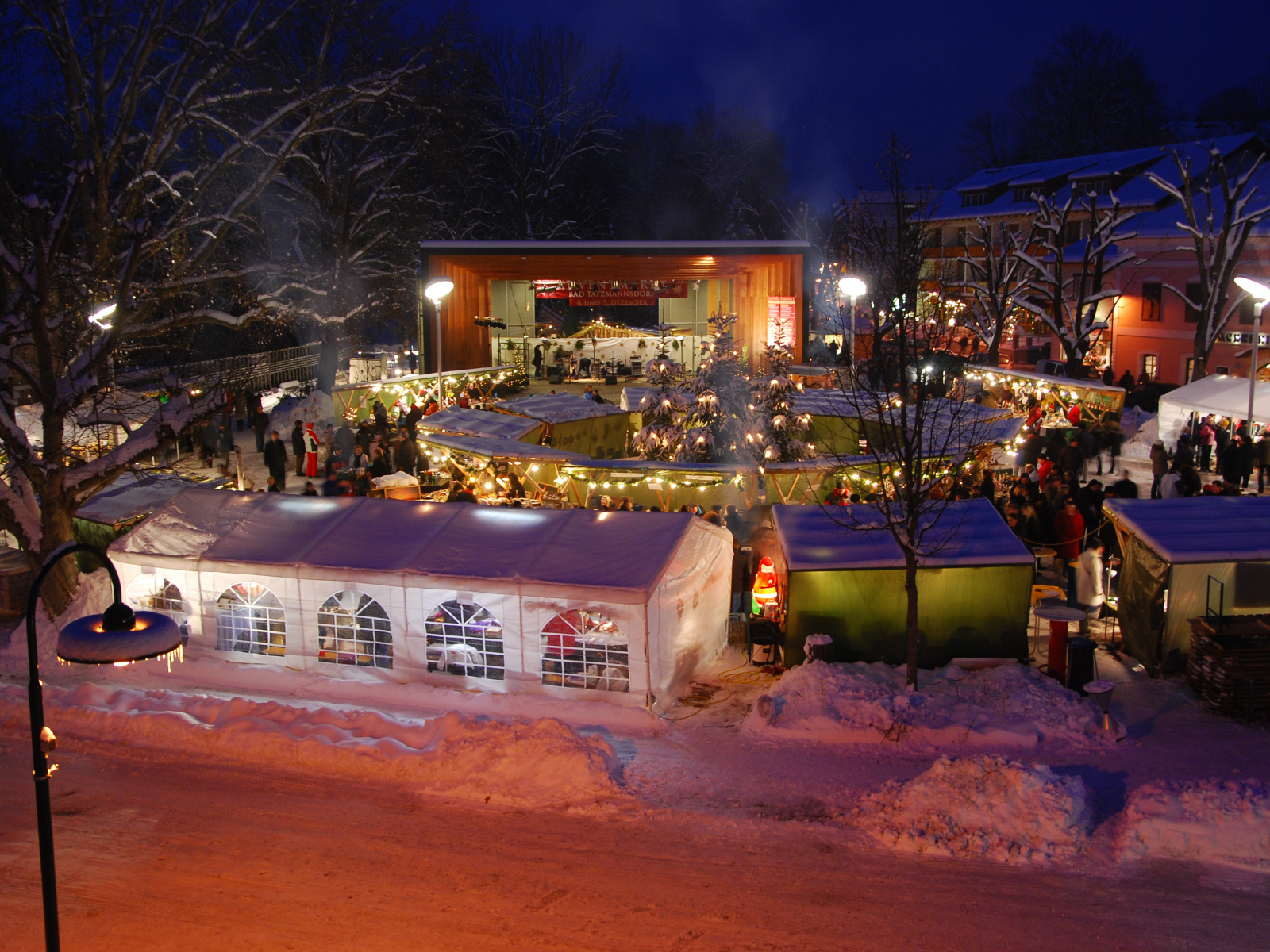 Рождество на курорте Бад Татцмансдорф, Австрия