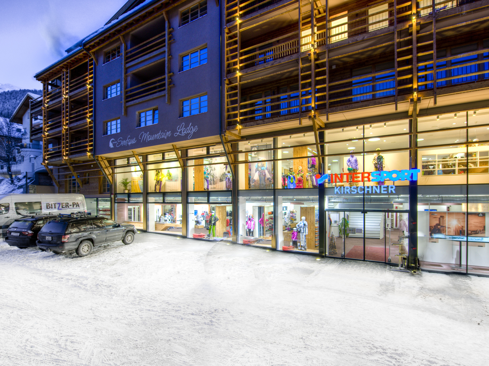 Гостиница на горнолыжном курорте Серфаус, Австрия