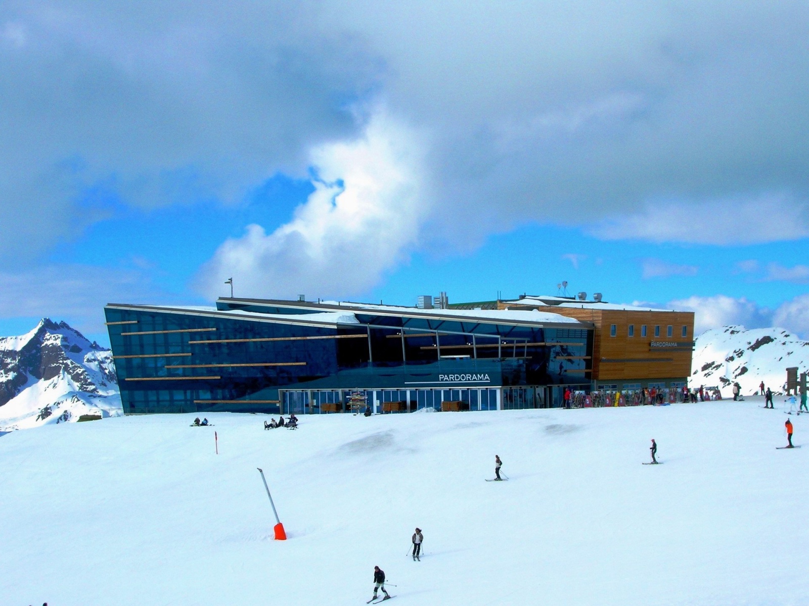 Ресторан на горнолыжном курорте Ишгль, Австрия