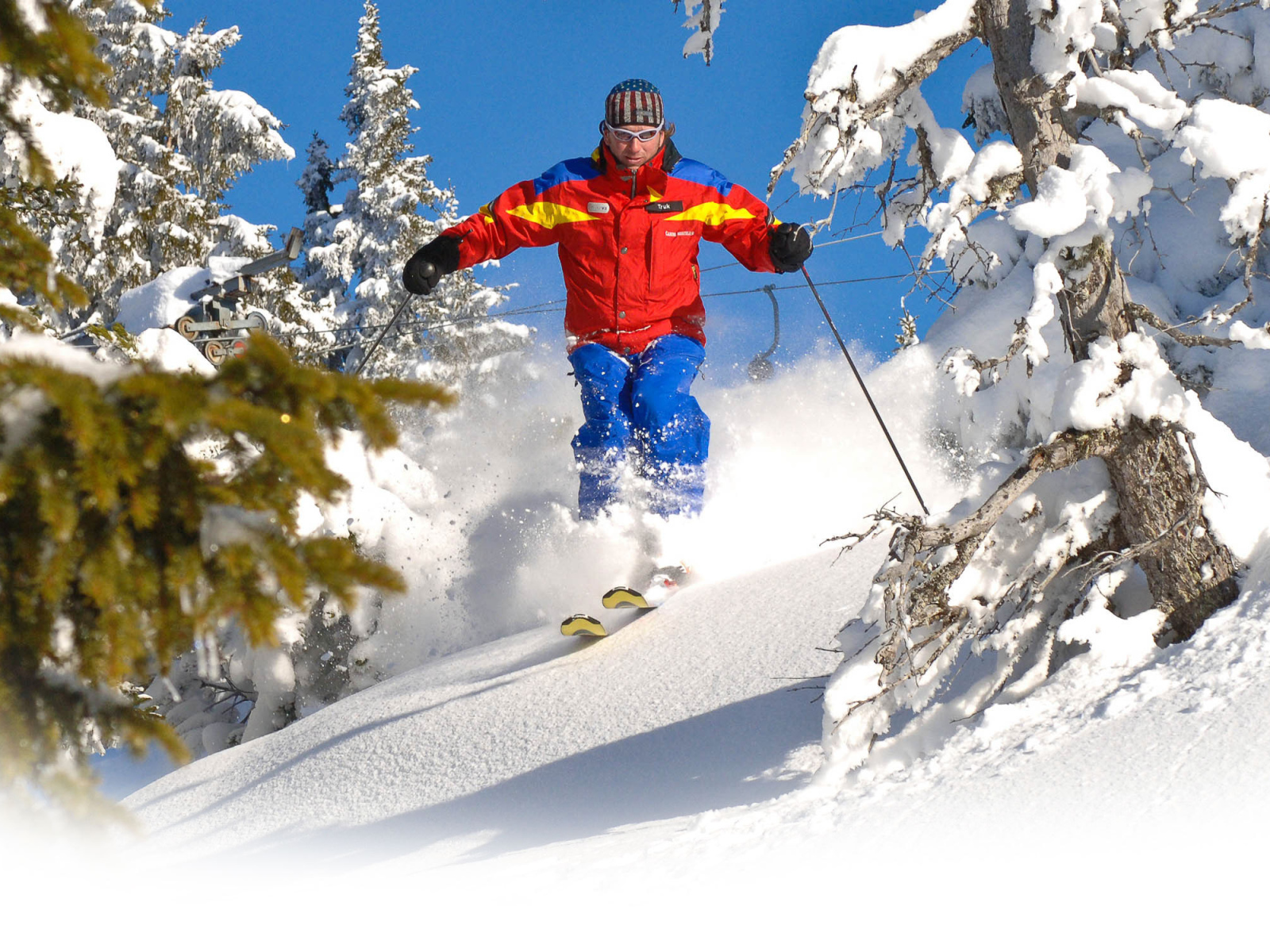 Катание на лыжах на курорте Зеефельд, Австрия