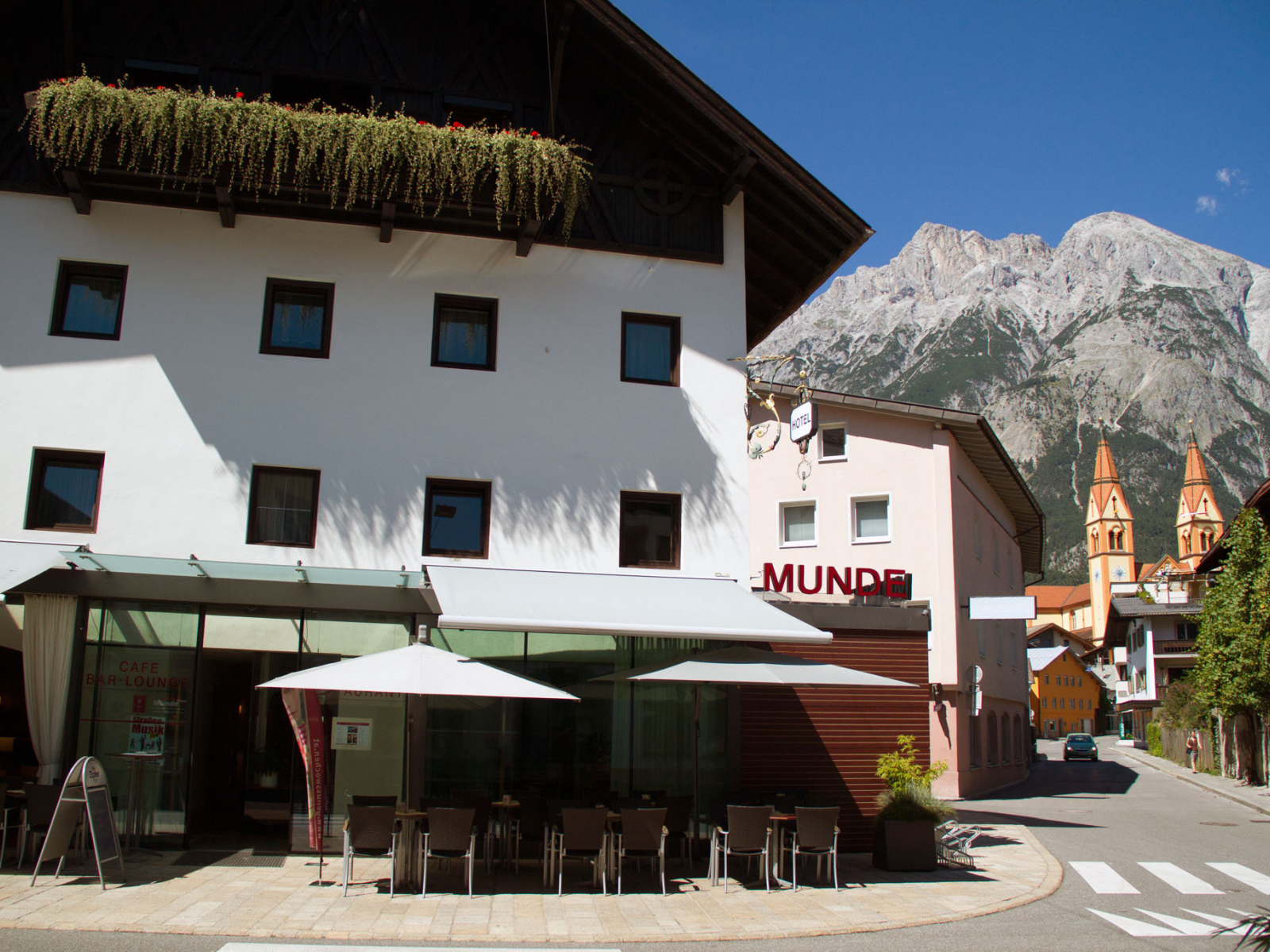 Ресторан на курорте Тельфс-Бюхен, Австрия