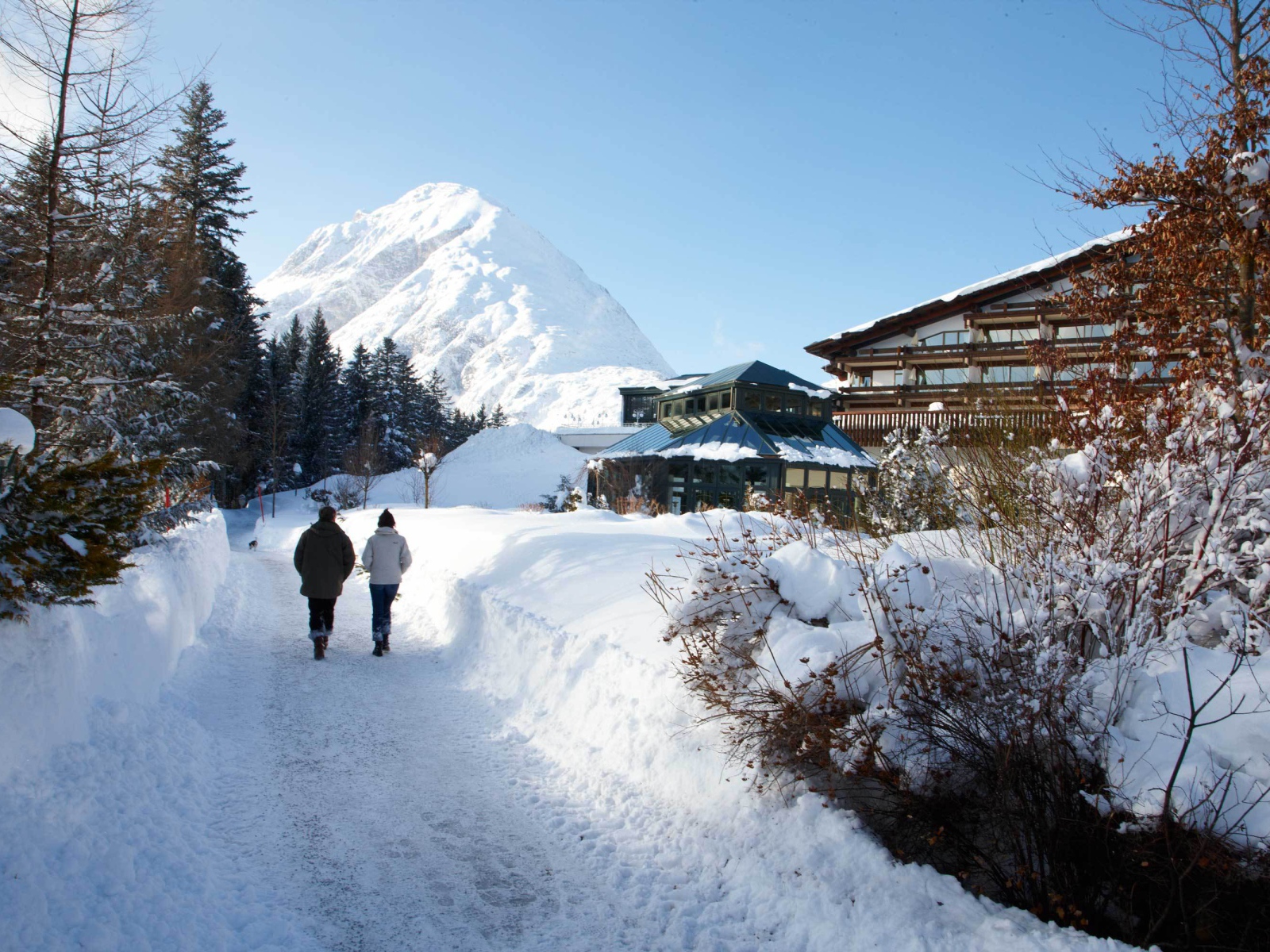 Зимний отдых на курорте Тельфс-Бюхен, Австрия
