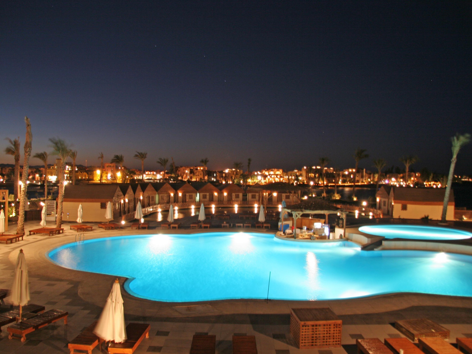Ночной отель на курорте Эль Гуна, Египет