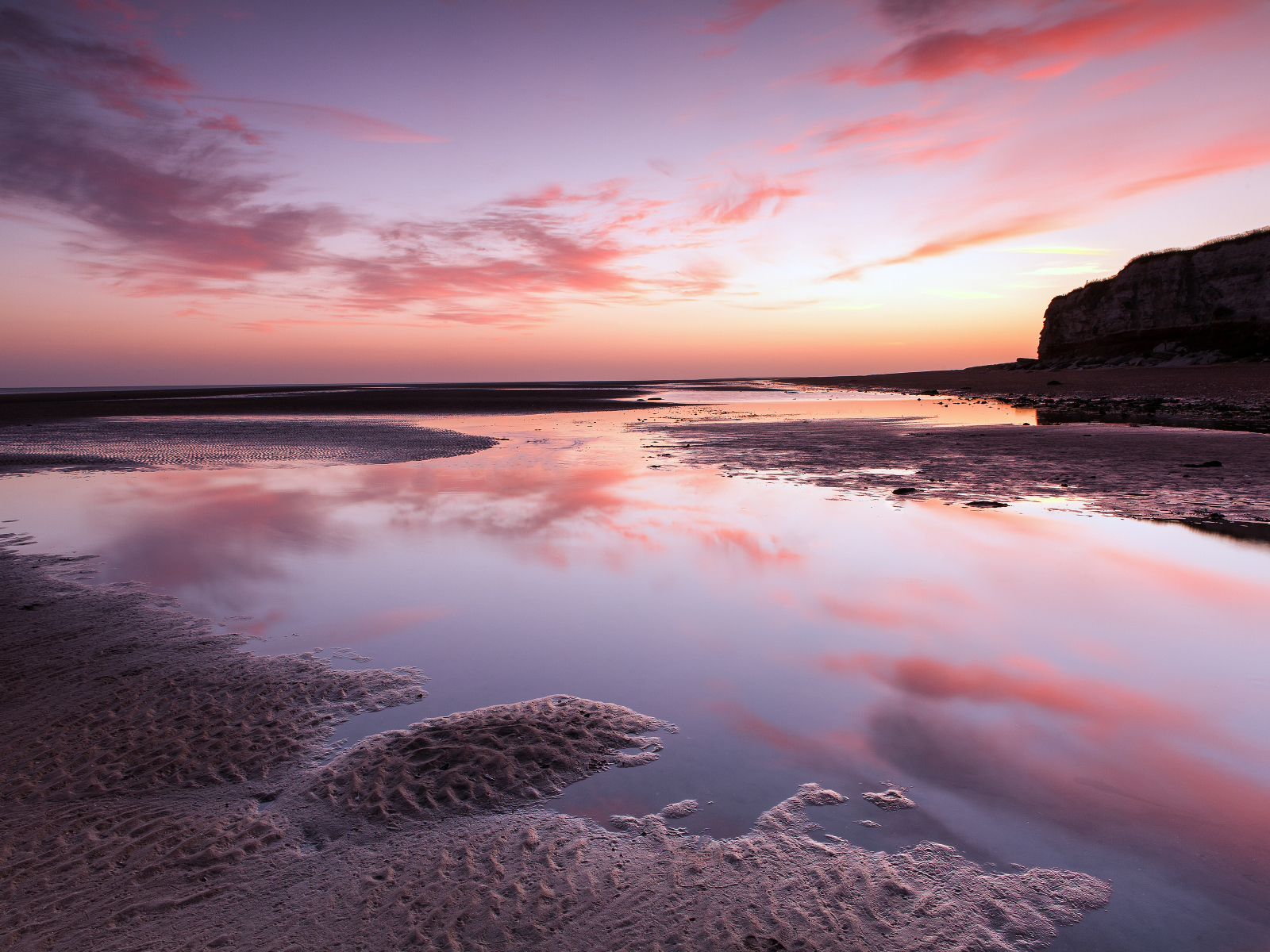Рассвет на Ханстентон Бич, Великобритания