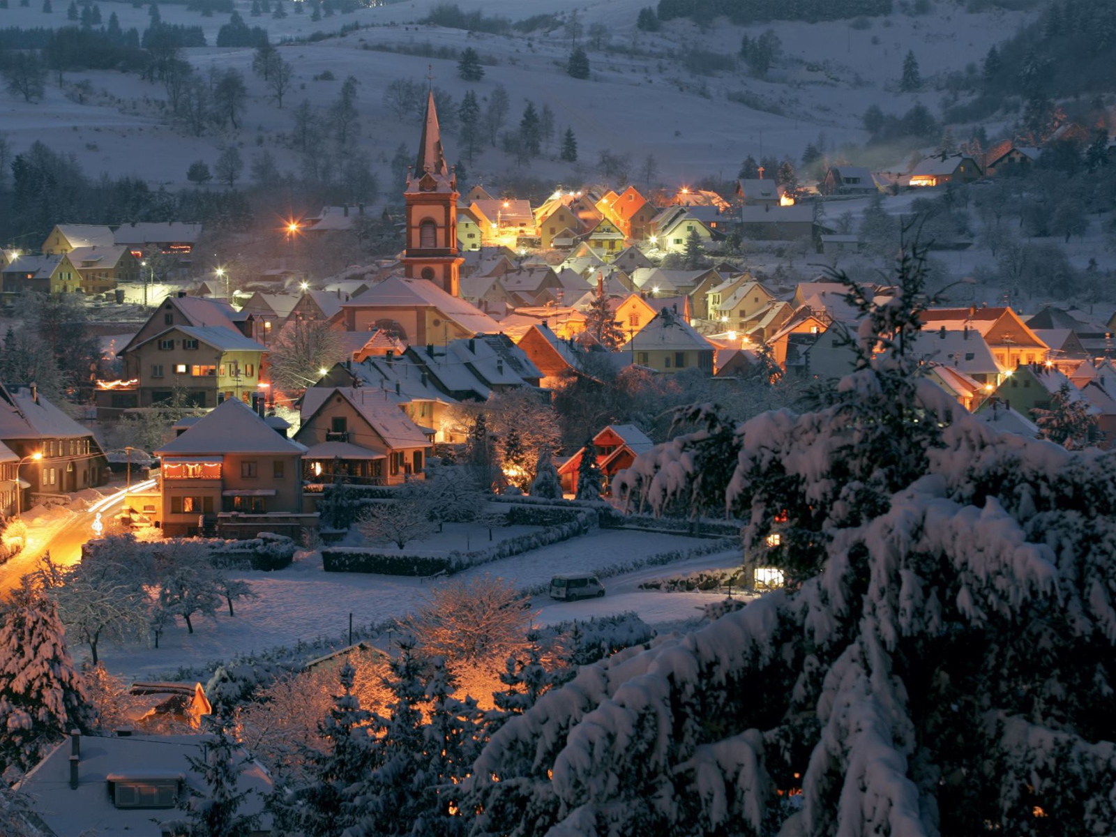 Рождество в Эльзасе, Франция