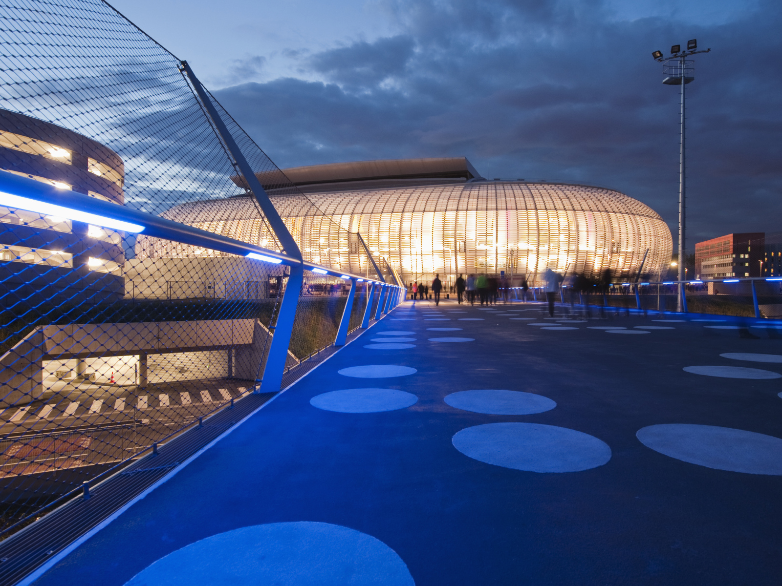 Стадион в городе Лилль, Франция