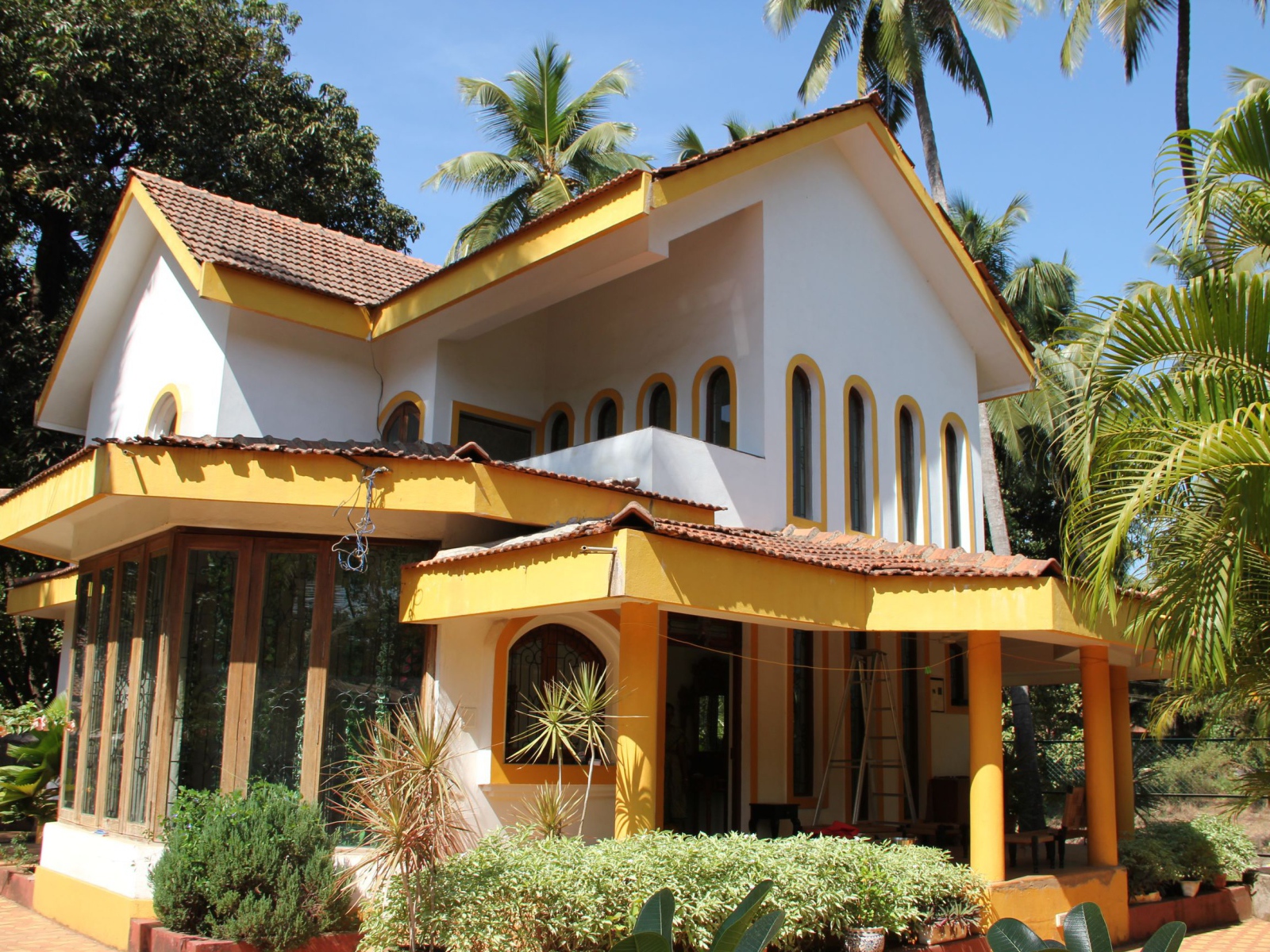 Красивые дома в Гоа