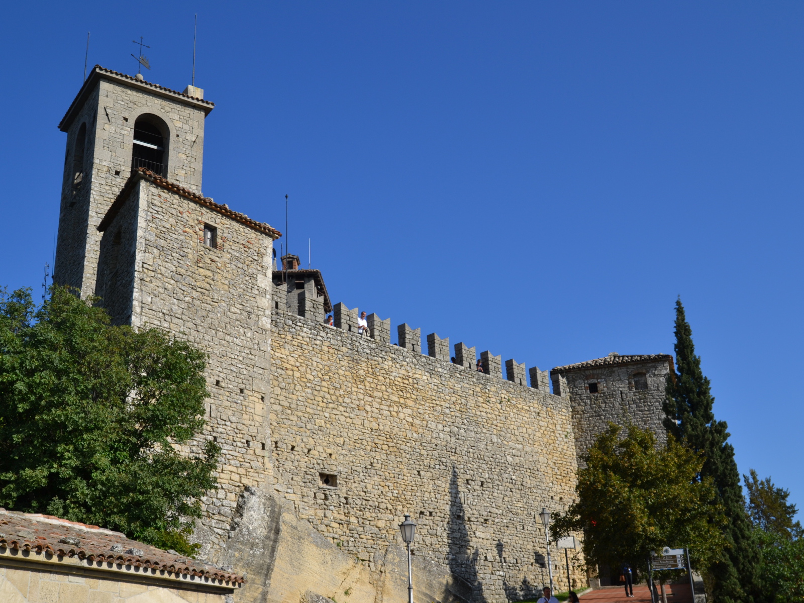 Крепость Гуата в Сан Марино, Италия