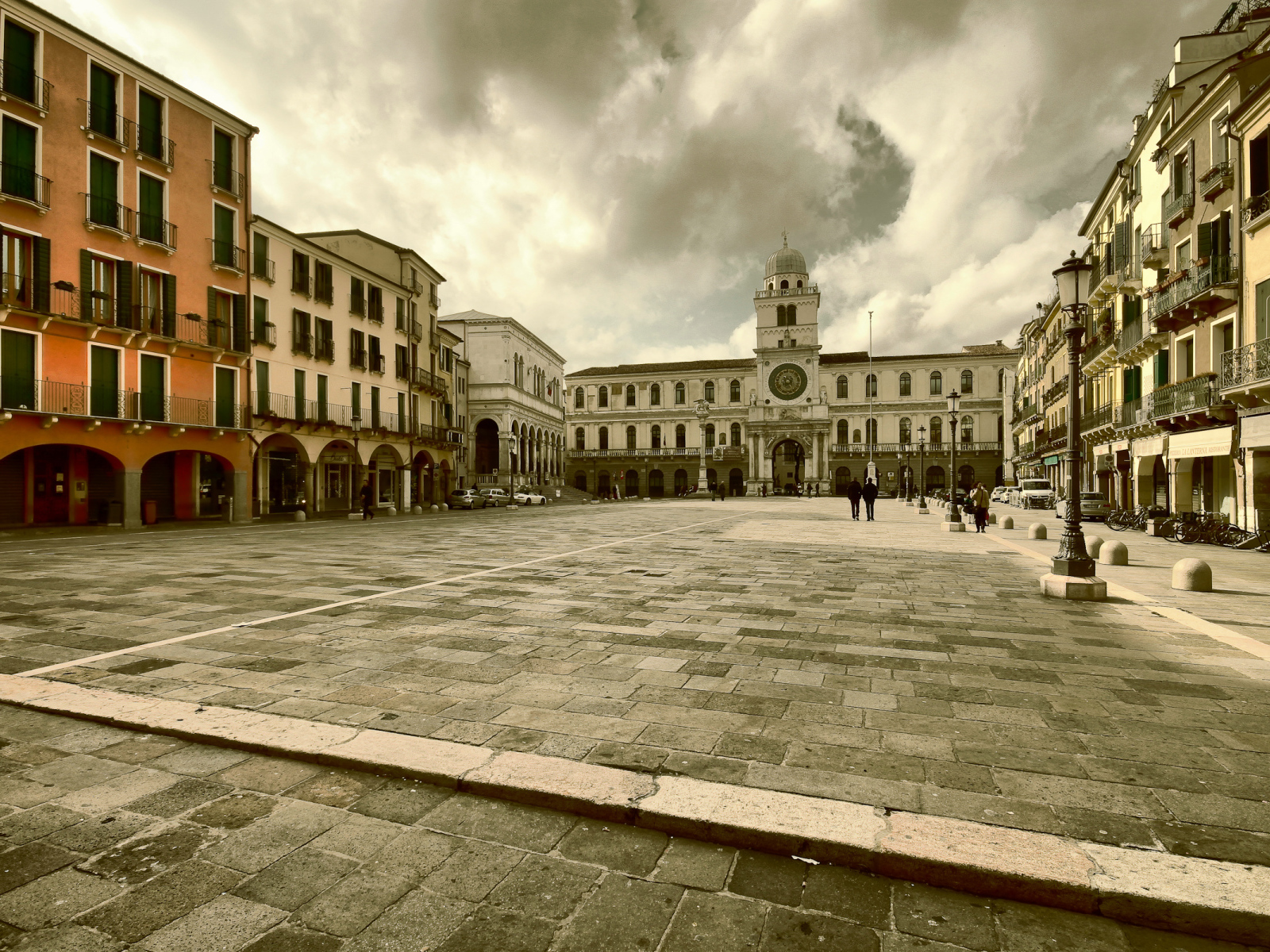 Главная площадь в Падуе, Италия