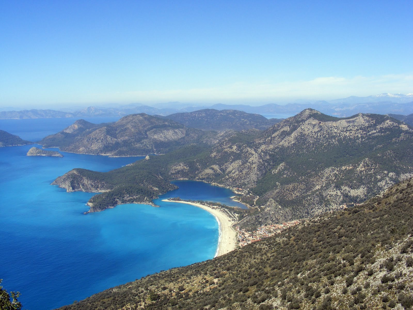 Пляж в Фетхие Турция