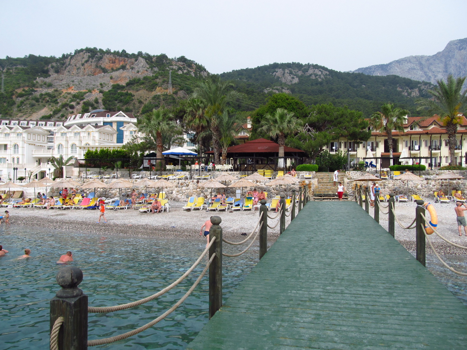 Причал в Кемере, Турция