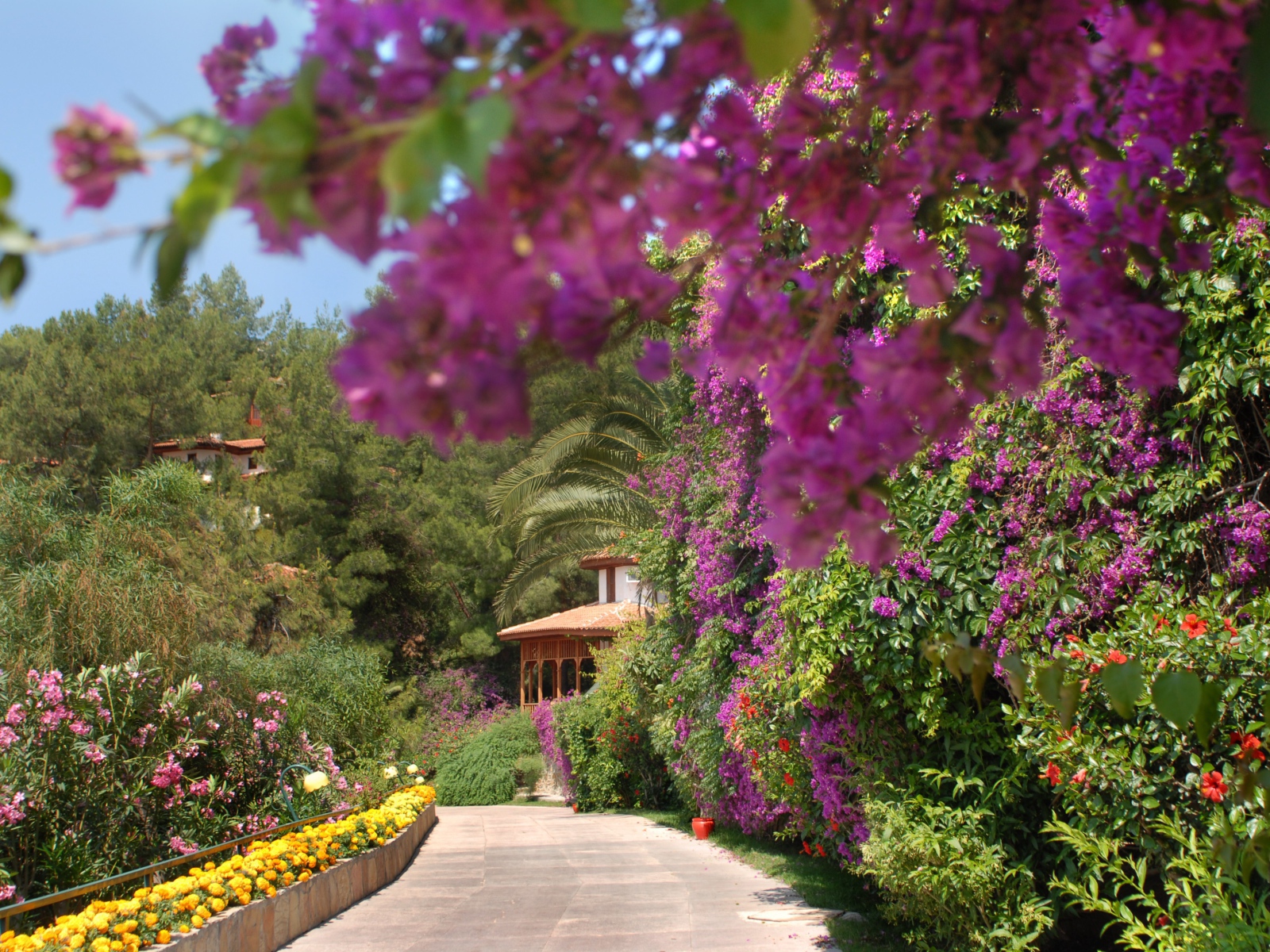 На курорте Фетхие, Турция