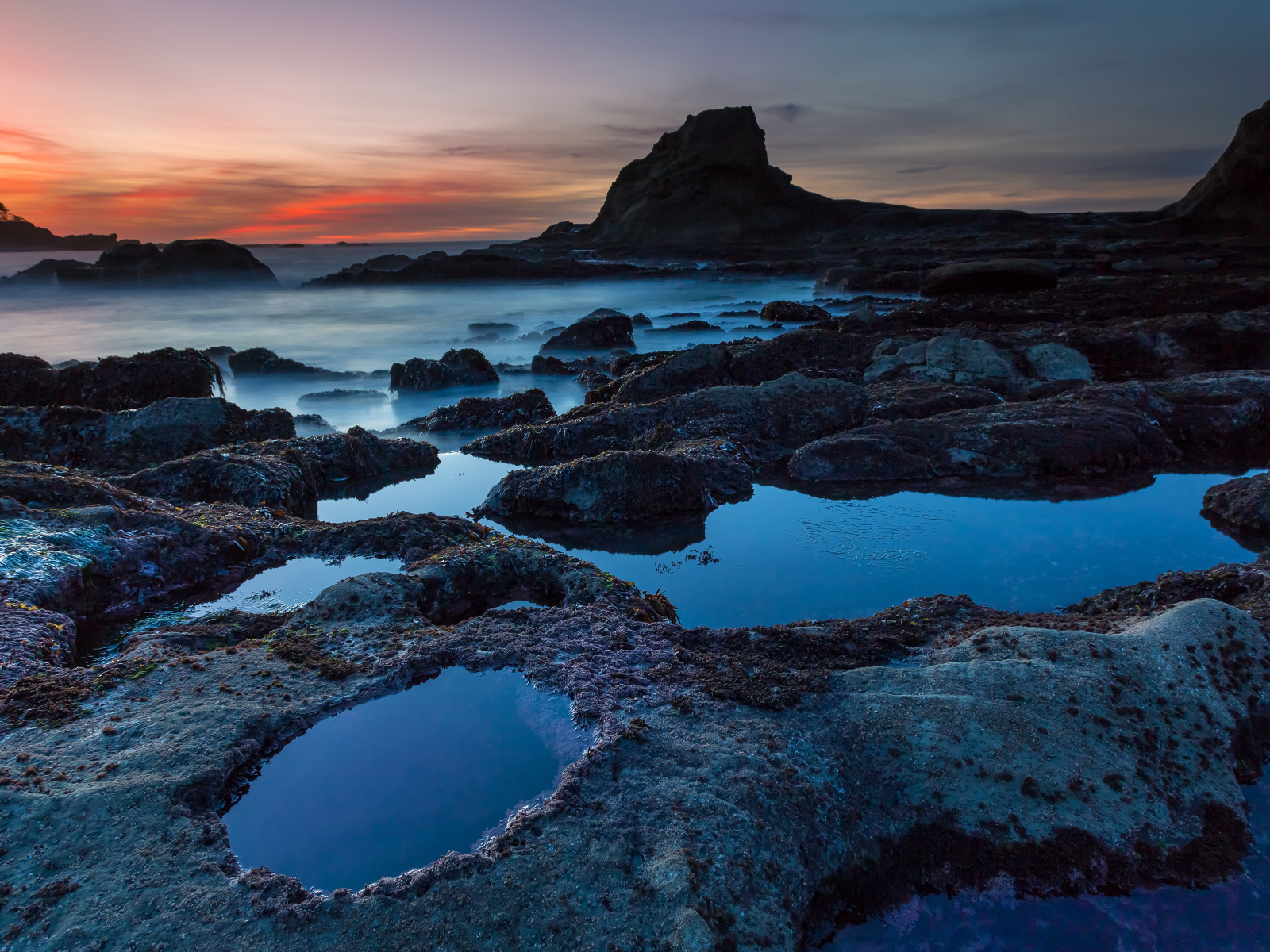 Красивая природа США на закате