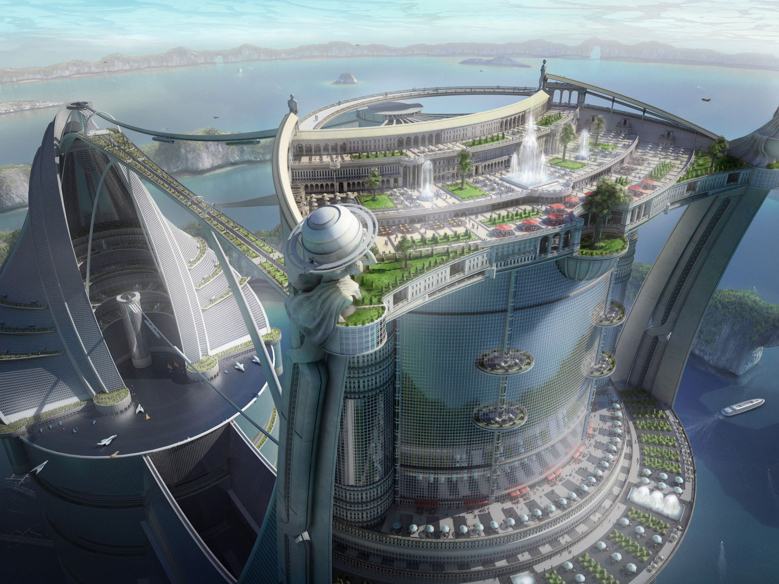 Проект здания в Дубаи