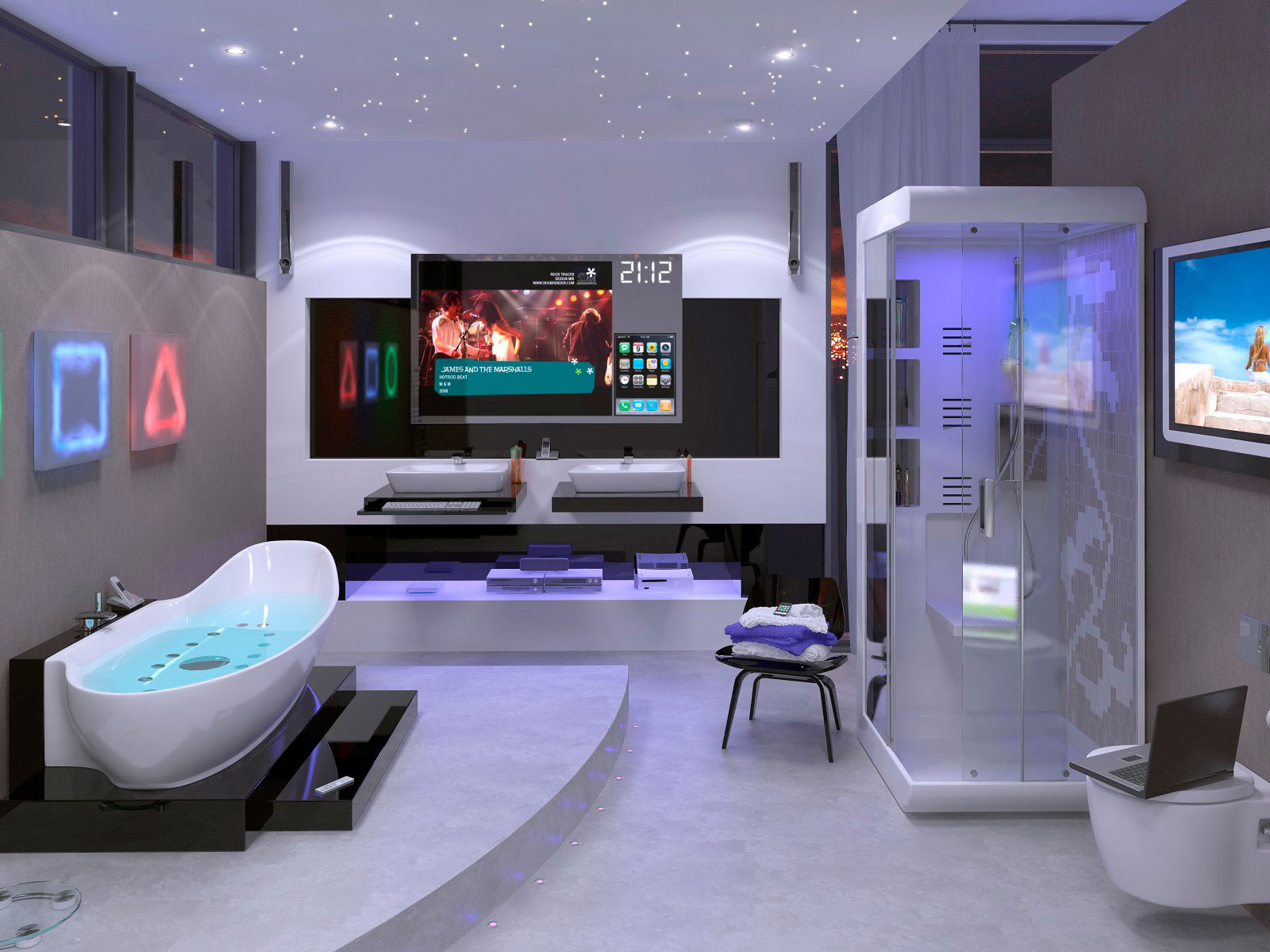 Ванная комната будущего