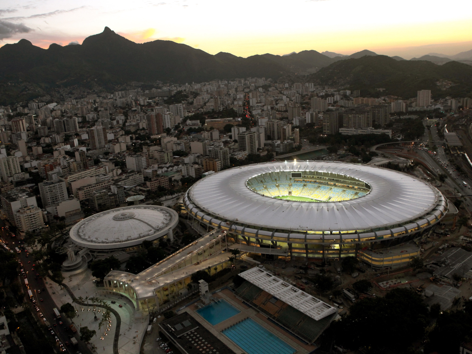 Beautiful stadium World Cup in Brazil 2014
