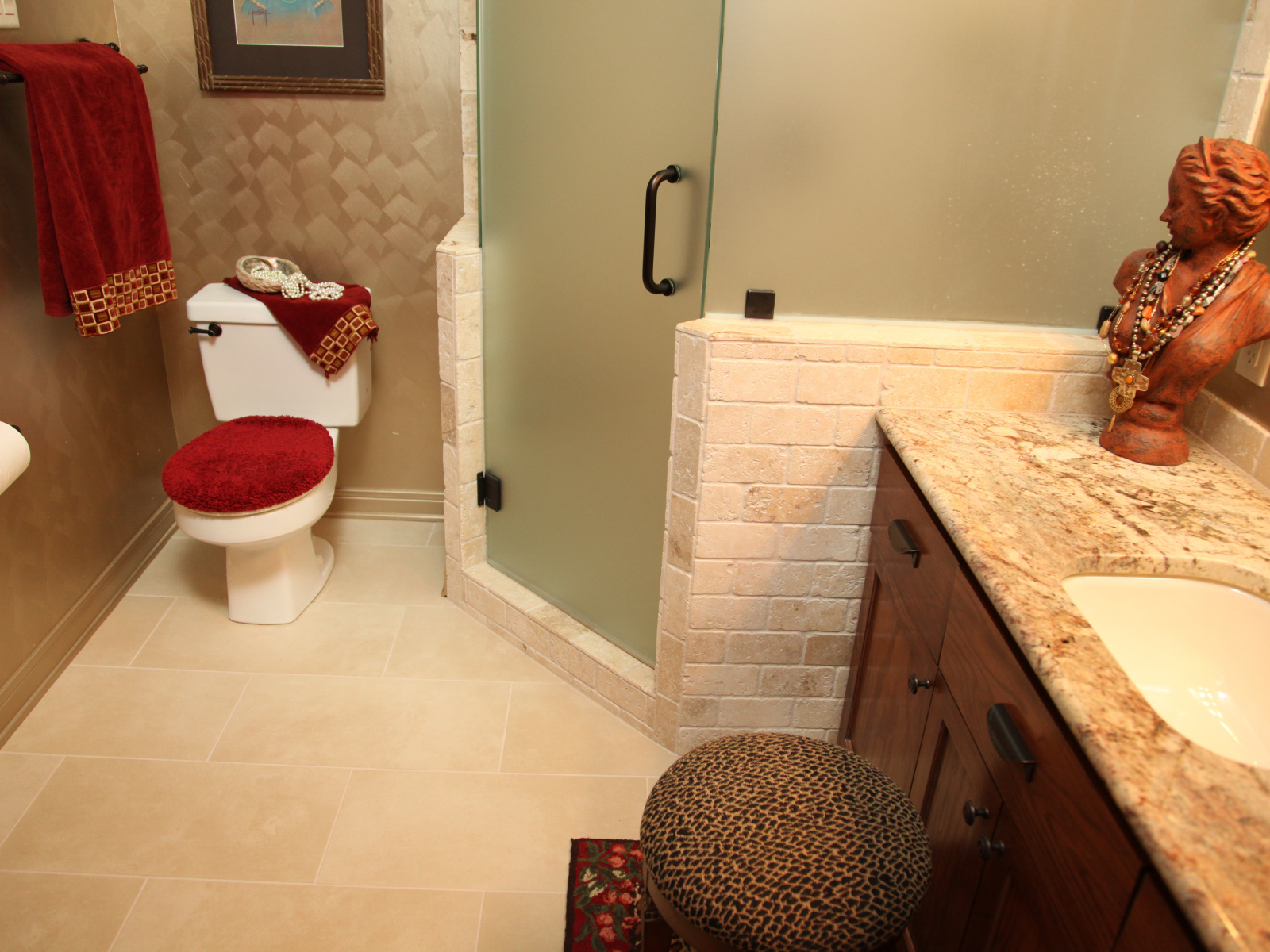 Уютная ванная комната