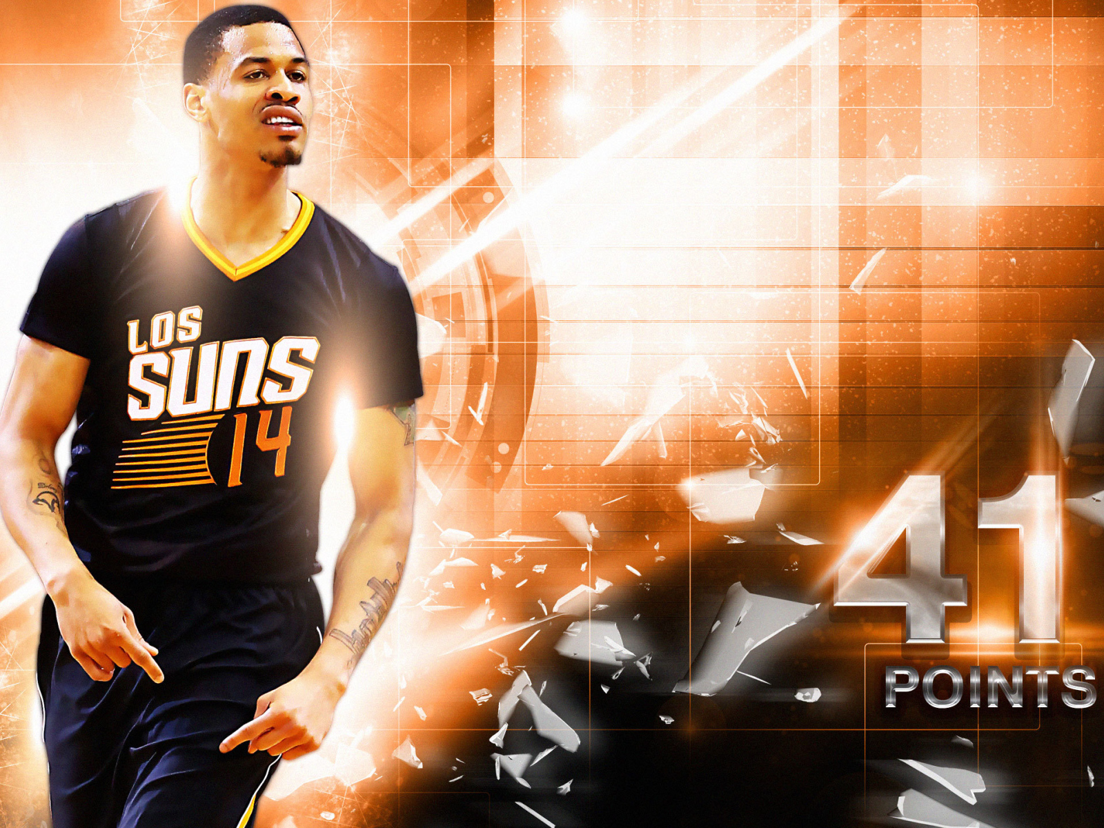 Джеральд Грин из баскетбольной команды Санс