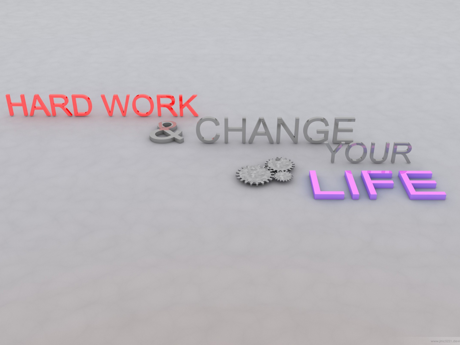 Упорный труд изменит твою жизнь