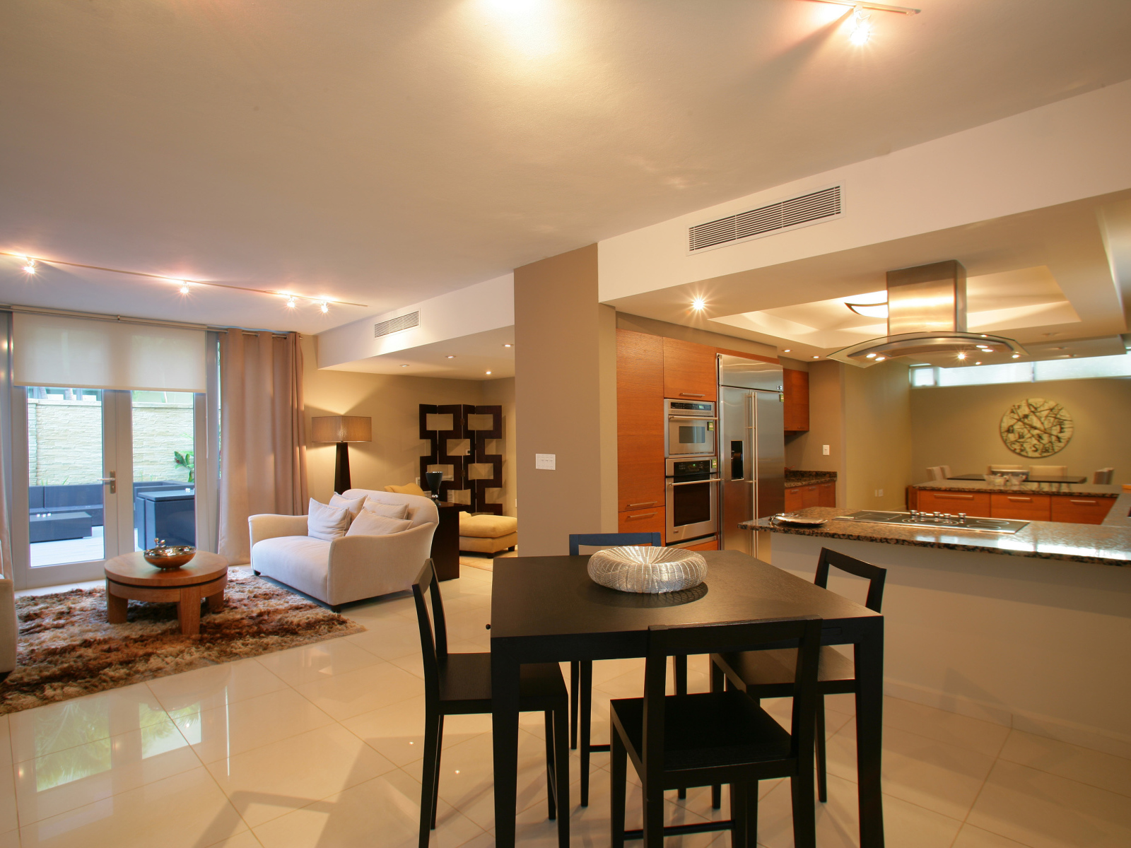 Подсветка в столовой