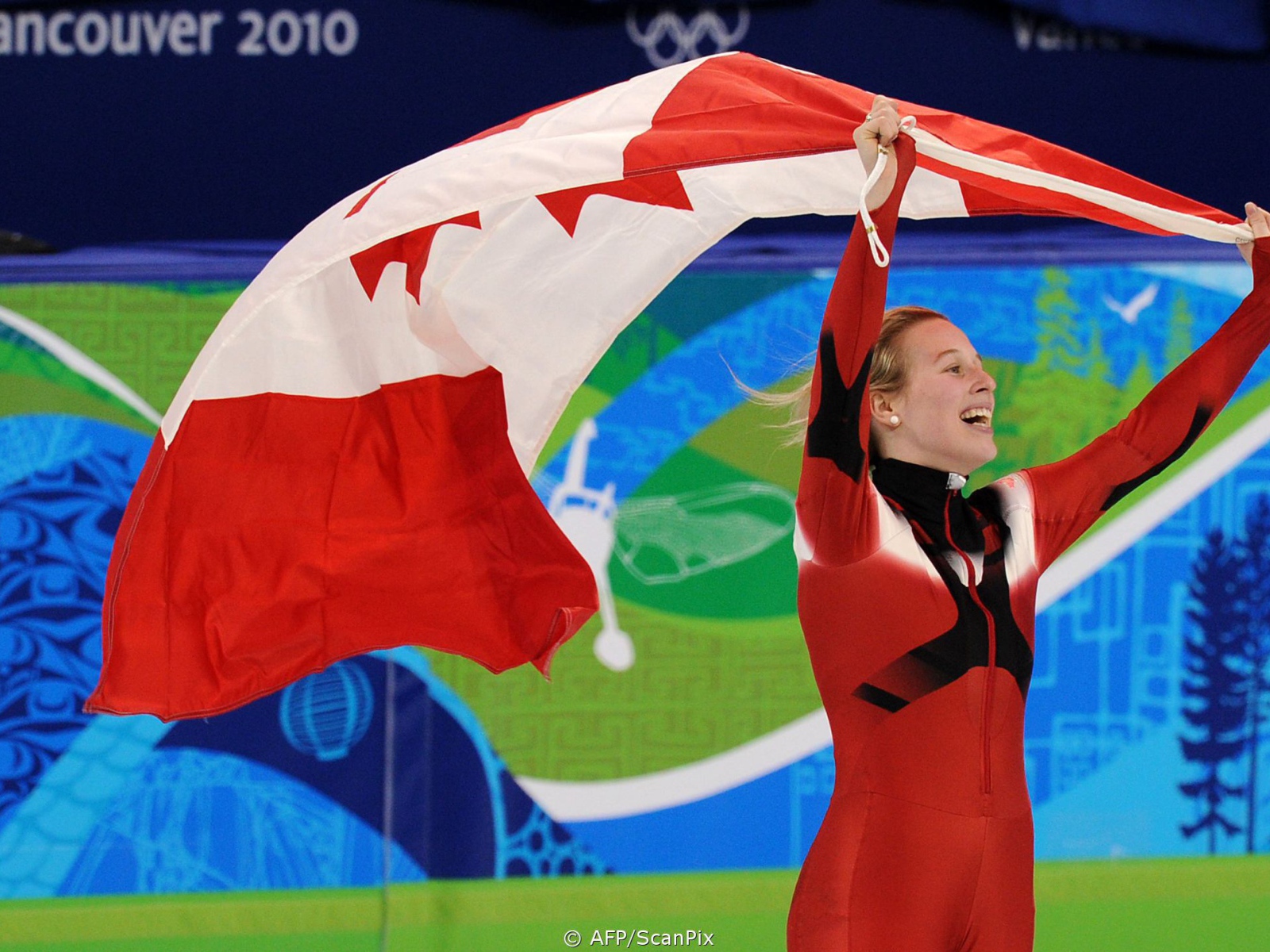 Мариан Сен-Желе канадская шорт-трекистка обладательница серебряной медали
